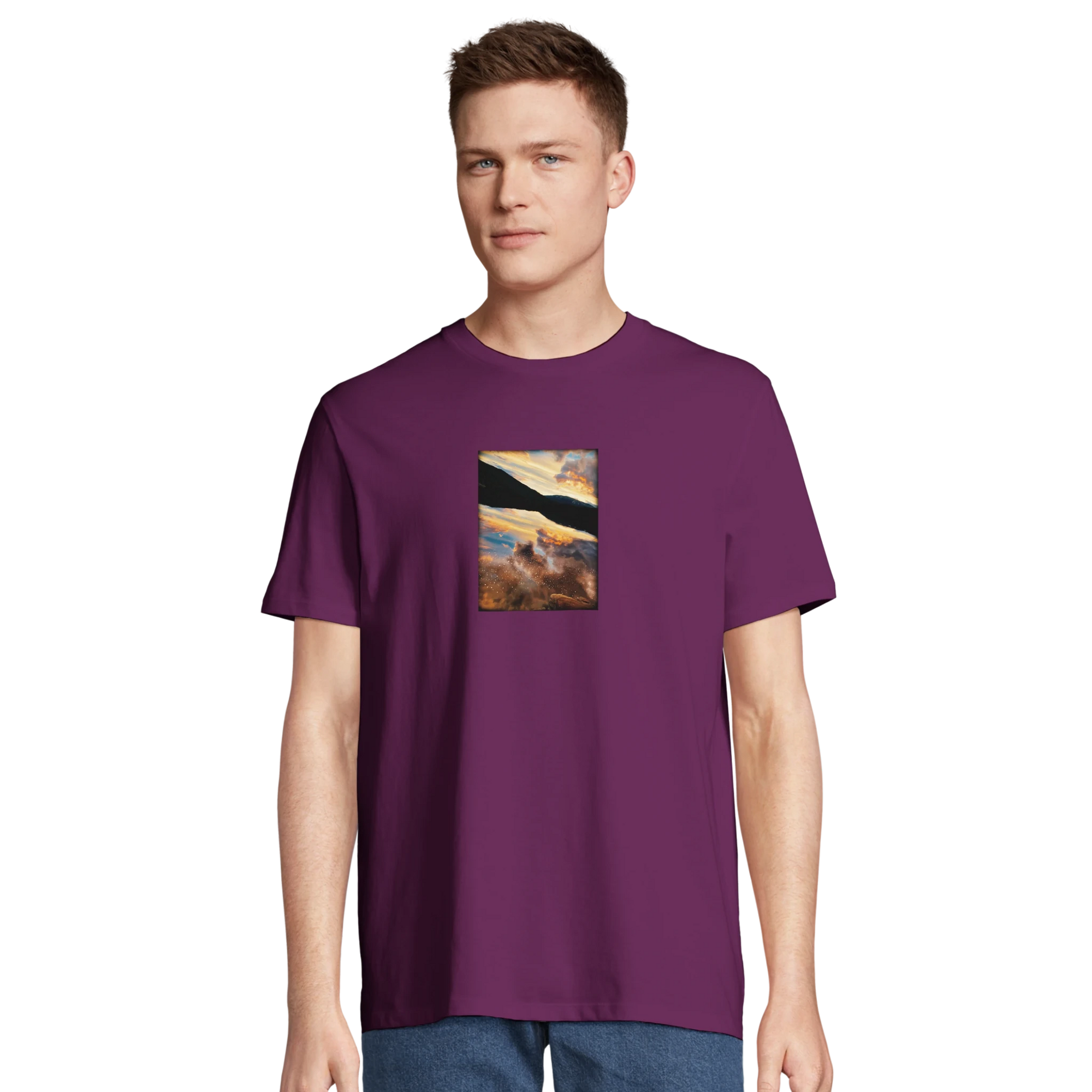 Compassion - "Cosmic Reflections" T-shirt astral purple XS 49