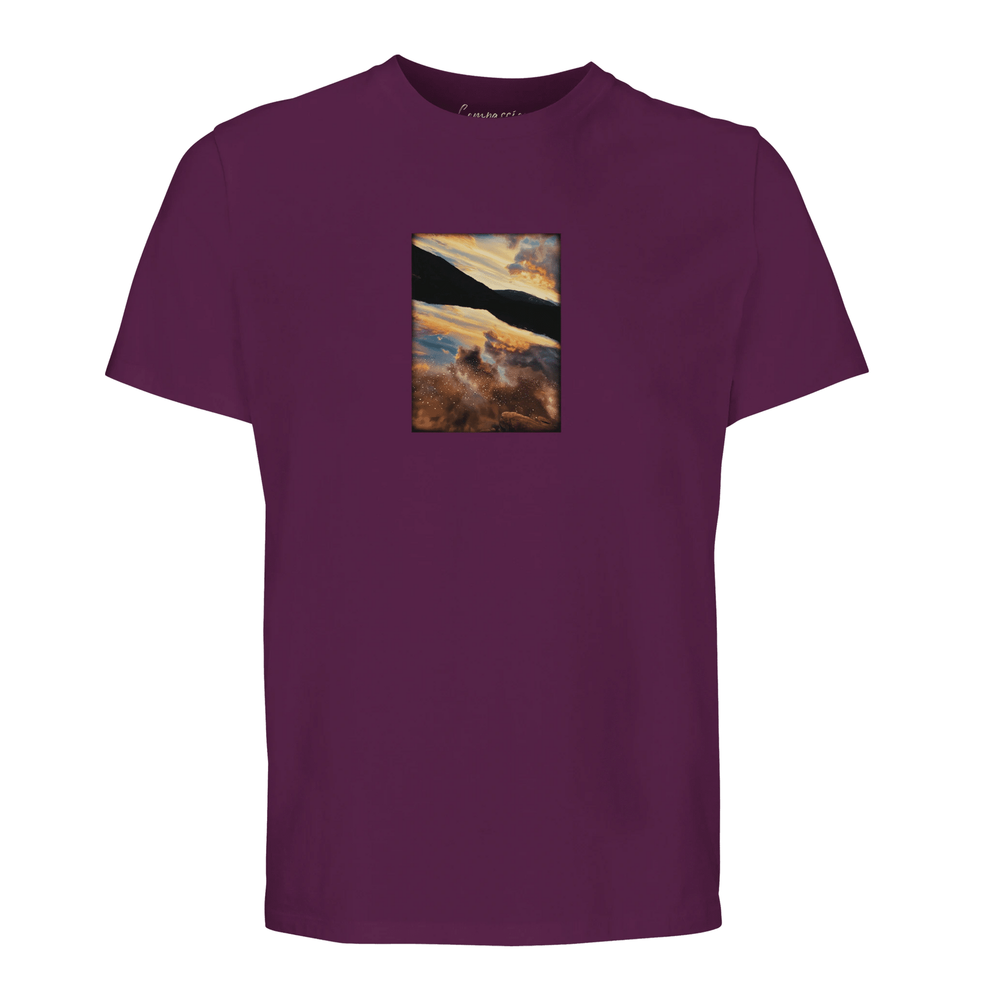 Compassion - "Cosmic Reflections" T-shirt astral purple XS 46