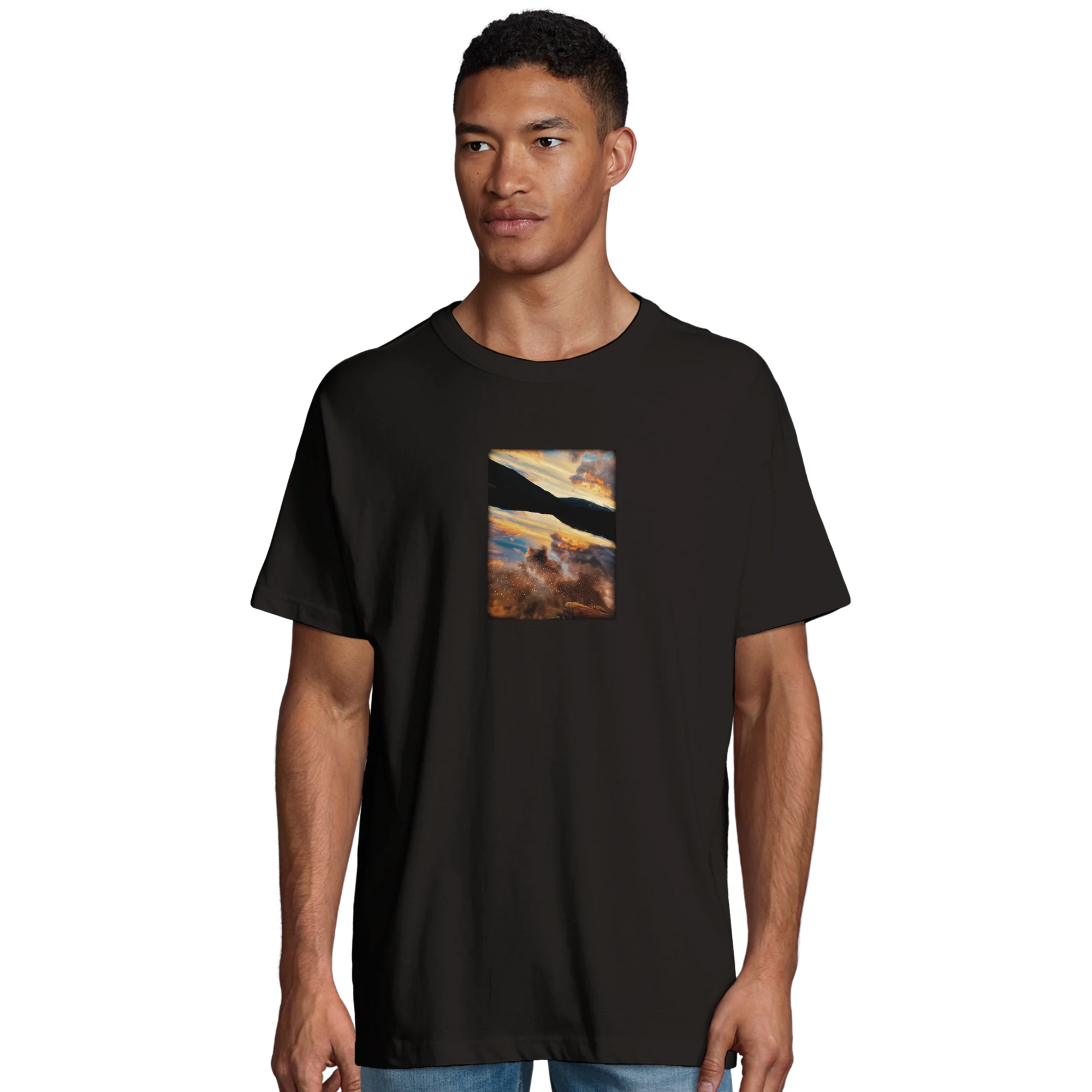 Compassion - "Cosmic Reflections" T-shirt Deep Black S 13
