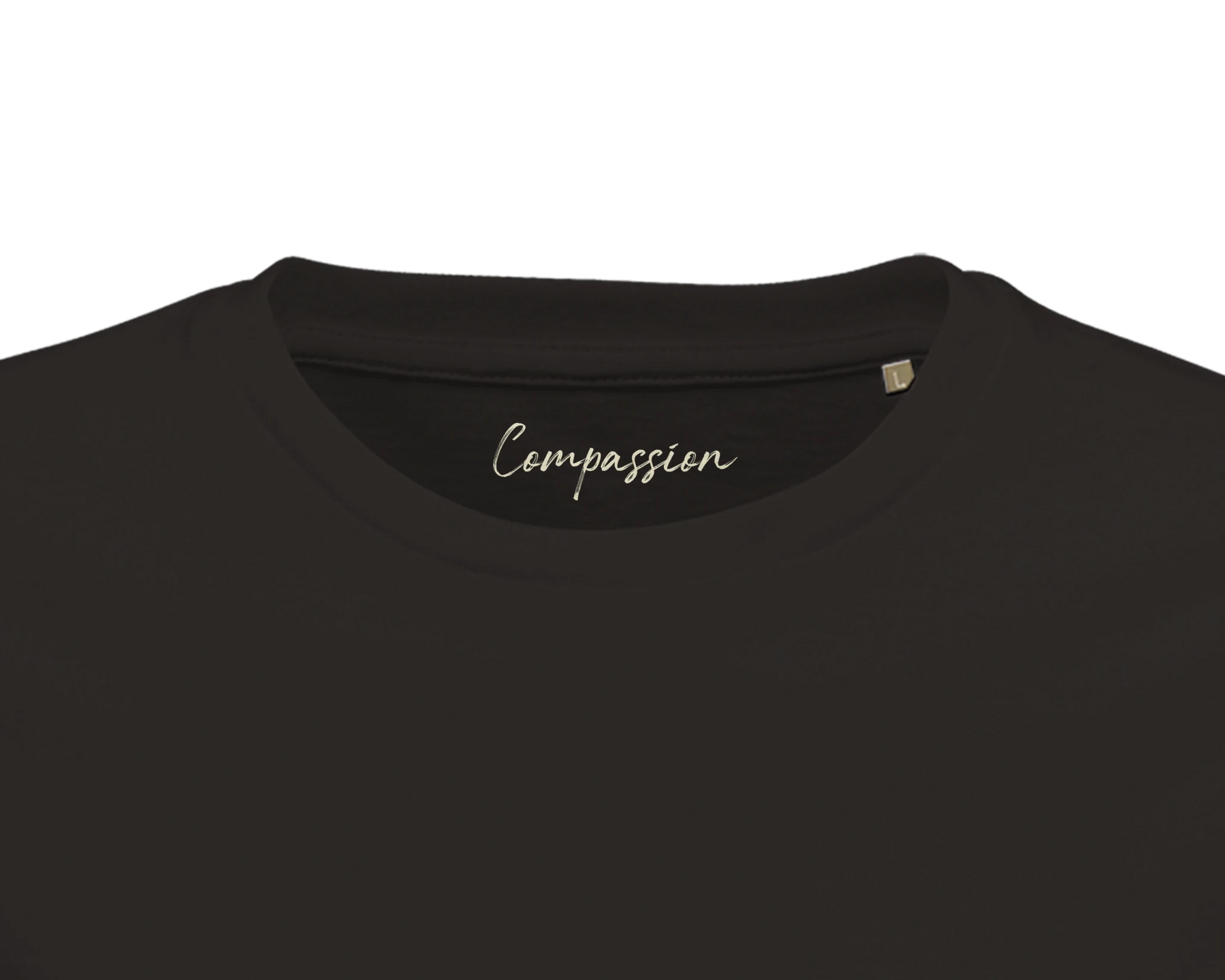 Compassion - "Cosmic Reflections" T-shirt Deep Black XS 2