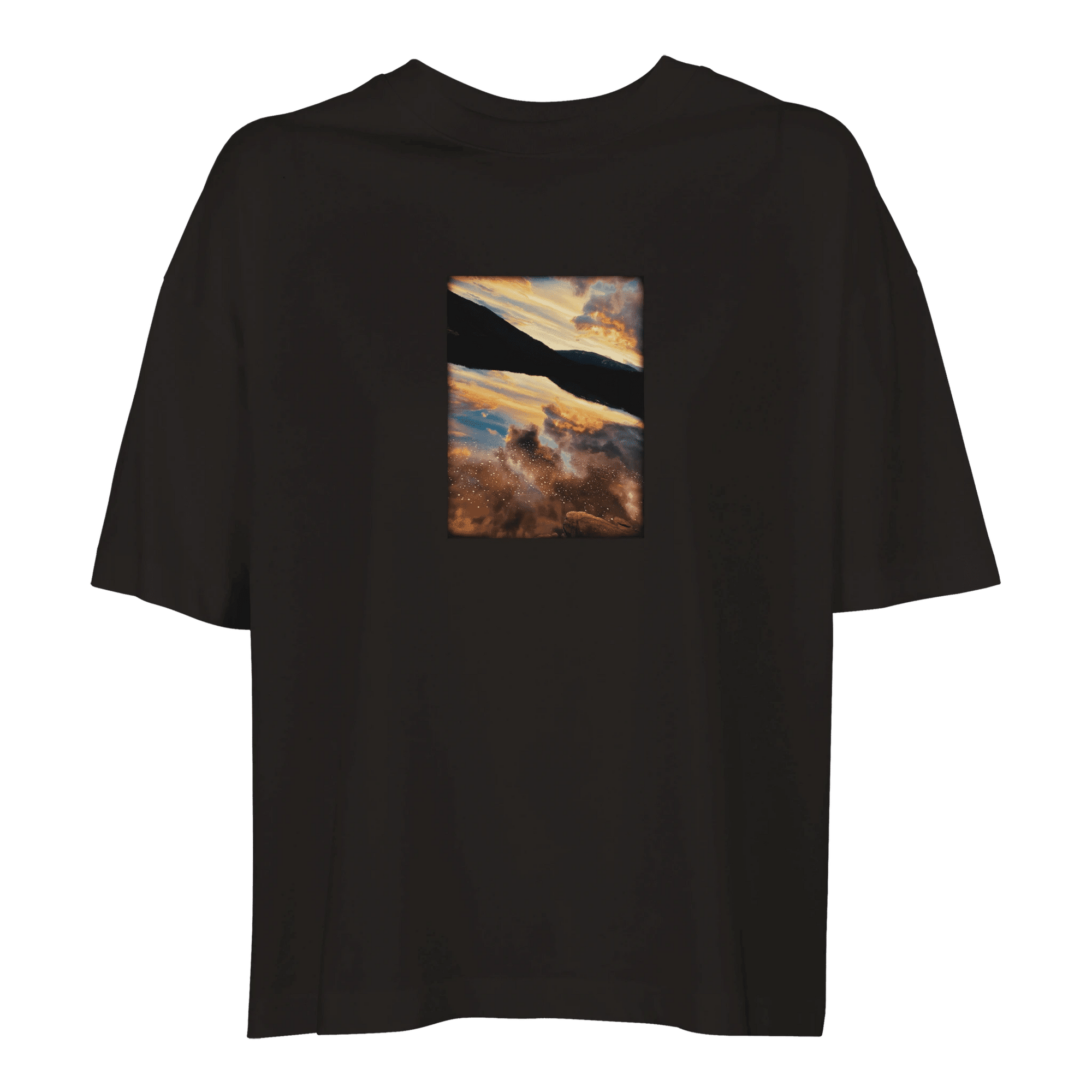 Compassion - "Cosmic Reflections" T-shirt Deep Black XS 14