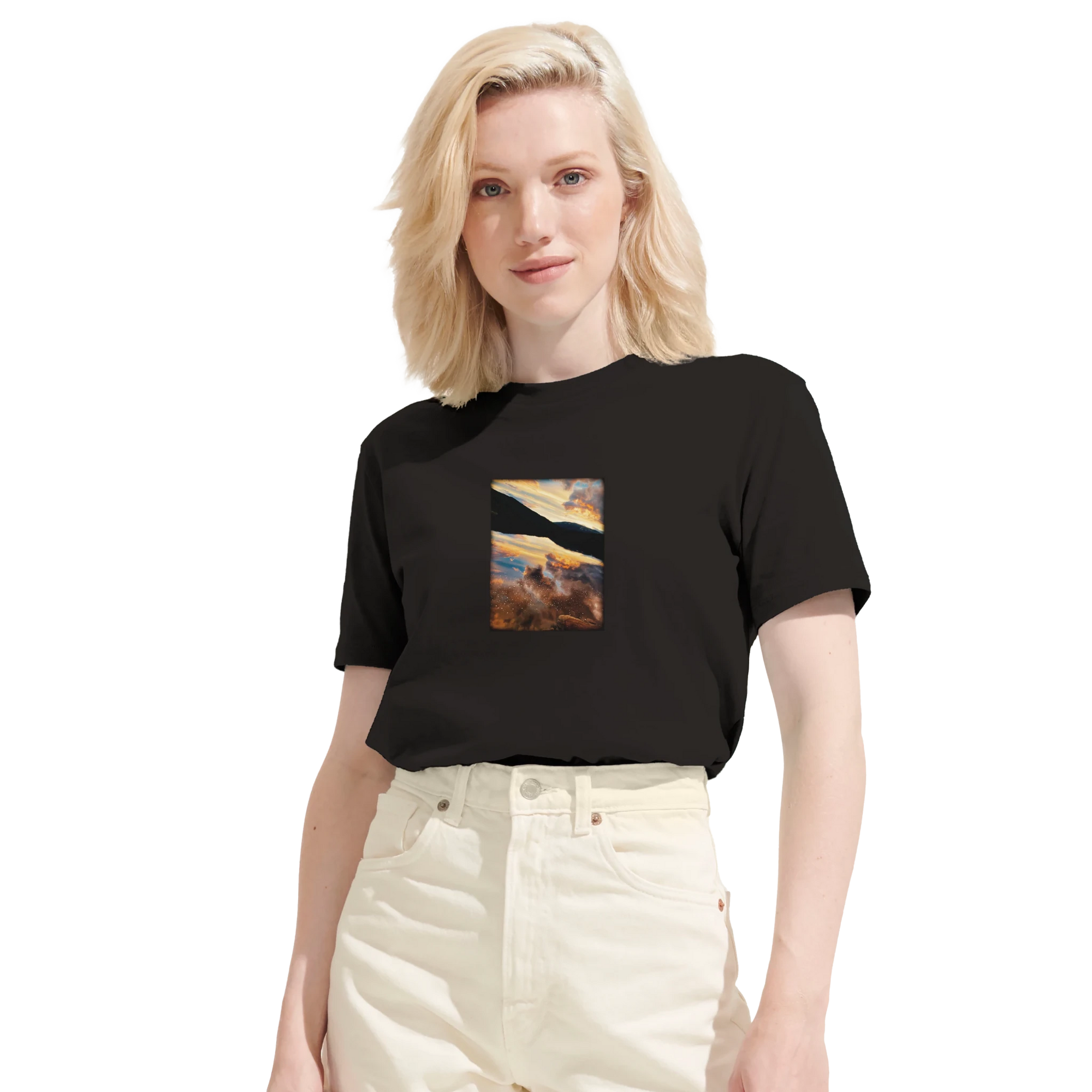 Compassion - "Cosmic Reflections" T-shirt Deep Black XS 45