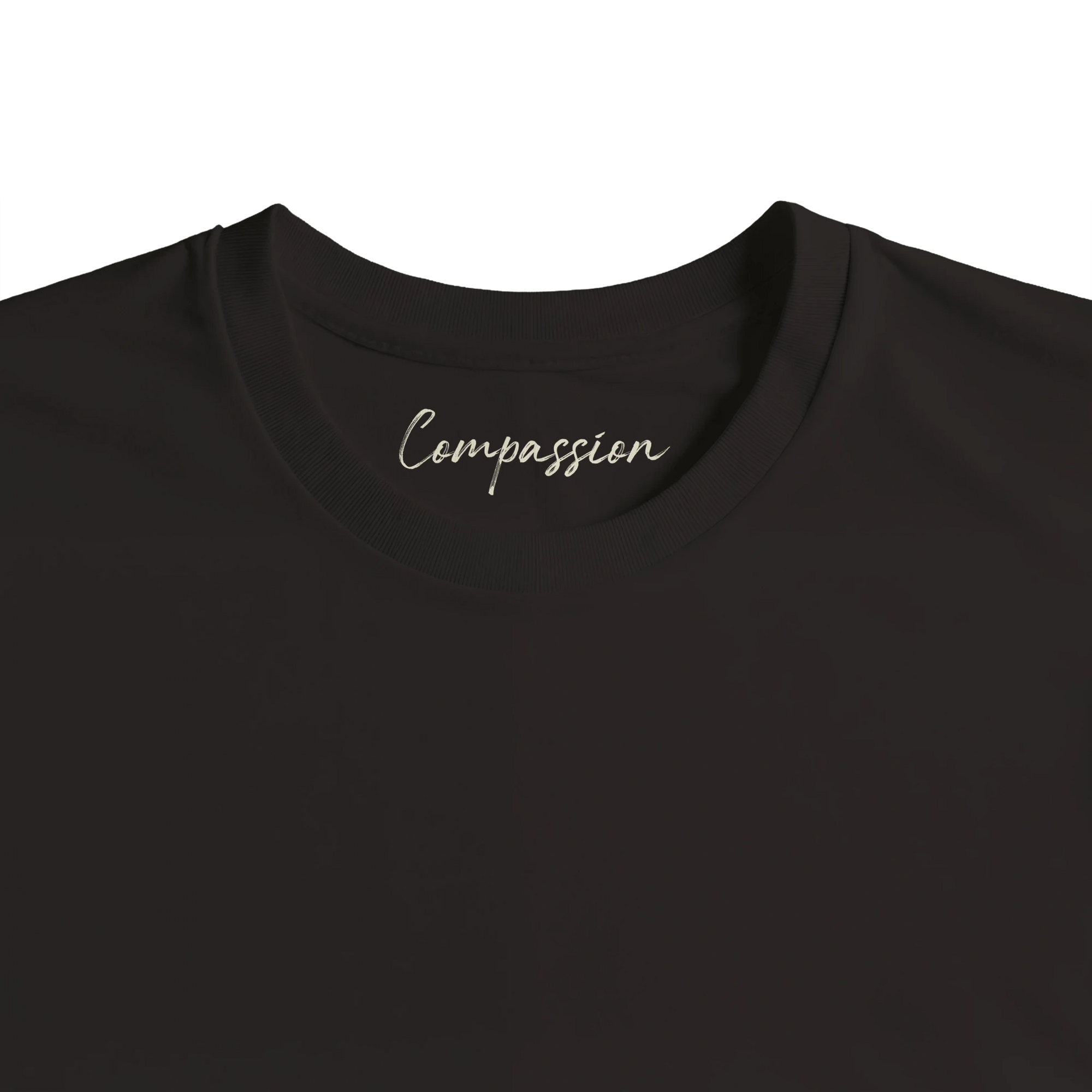 Compassion - "Cosmic Reflections" T-shirt Deep Black XS 41