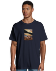 Compassion - "Cosmic Reflections" T-shirt French Navy S 25
