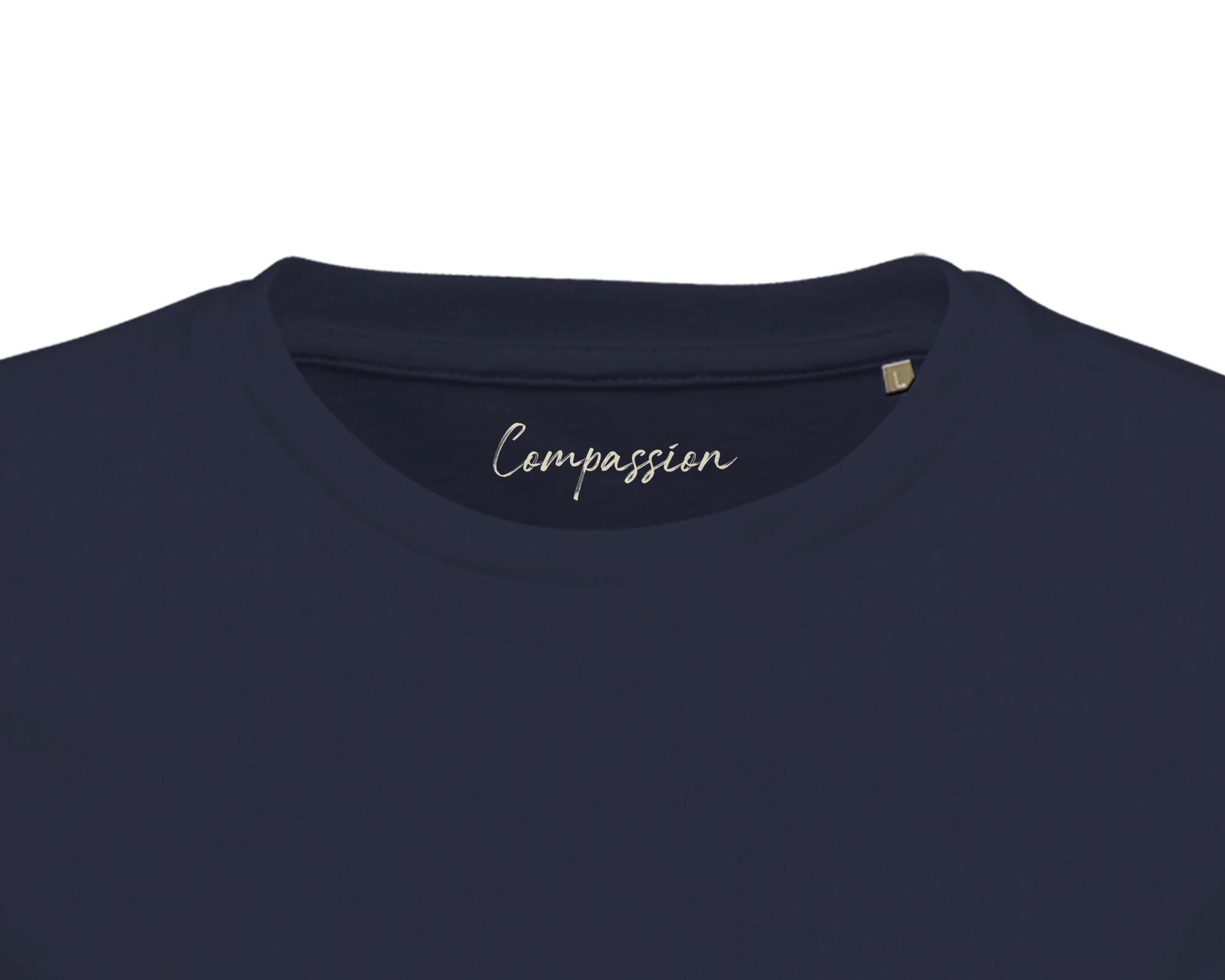 Compassion - "Cosmic Reflections" T-shirt French Navy XS 23