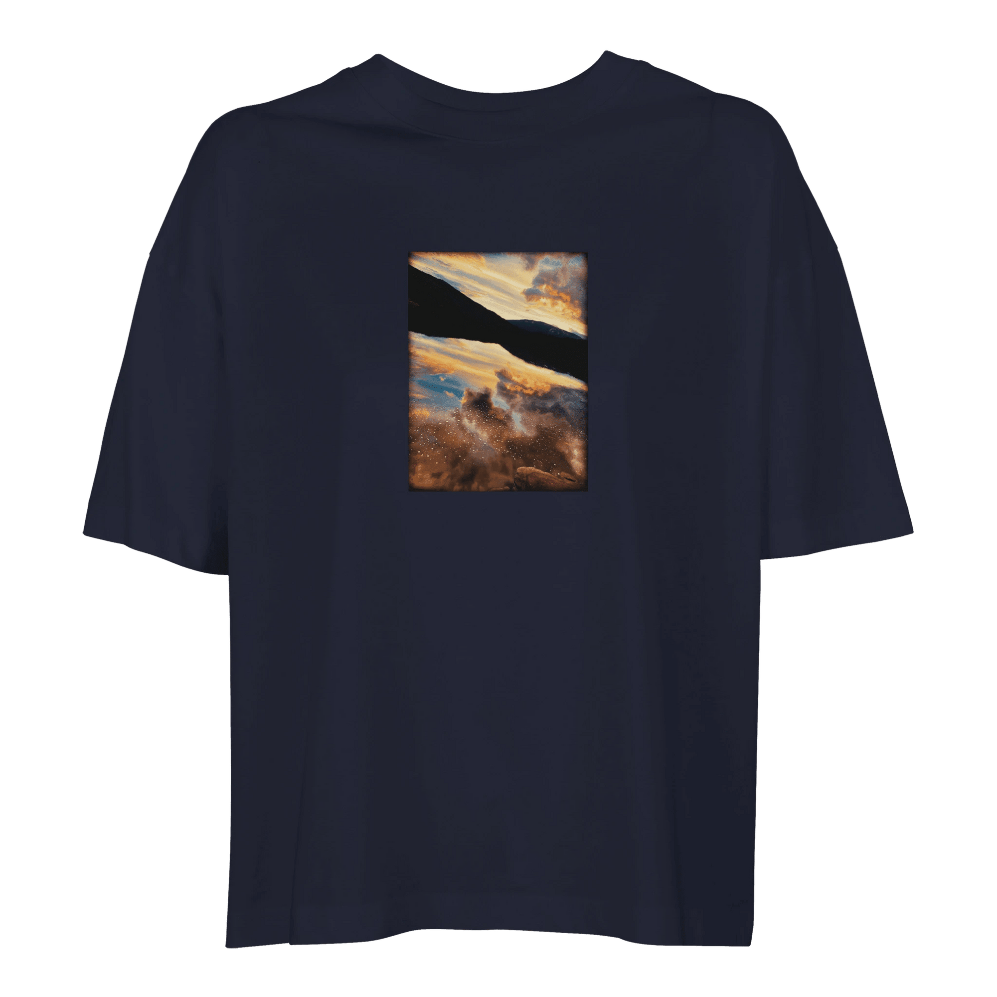 Compassion - "Cosmic Reflections" T-shirt French Navy XS 29