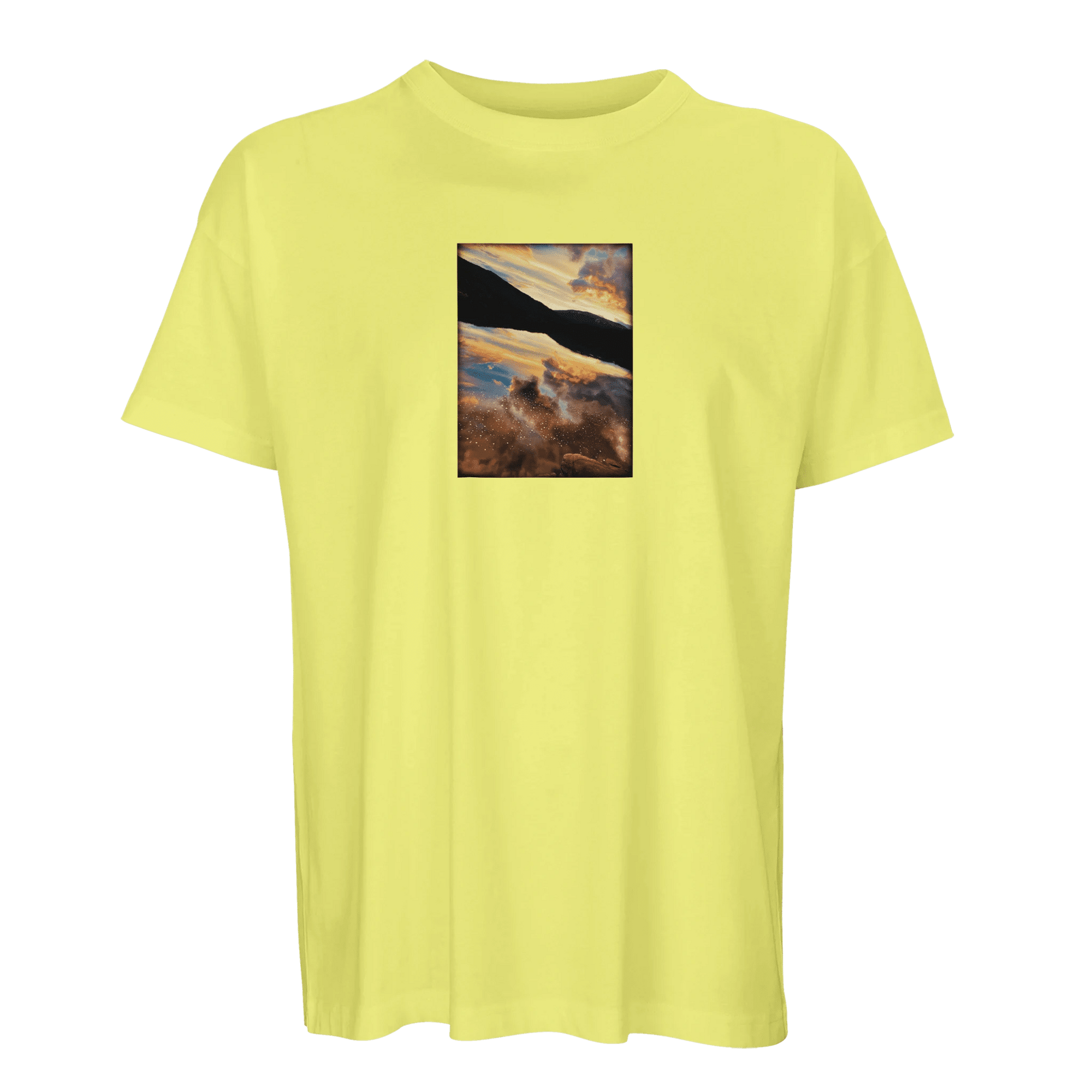 Compassion - "Cosmic Reflections" T-shirt Light Yellow S 16