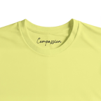 Compassion - "Cosmic Reflections" T-shirt Light Yellow XS 2