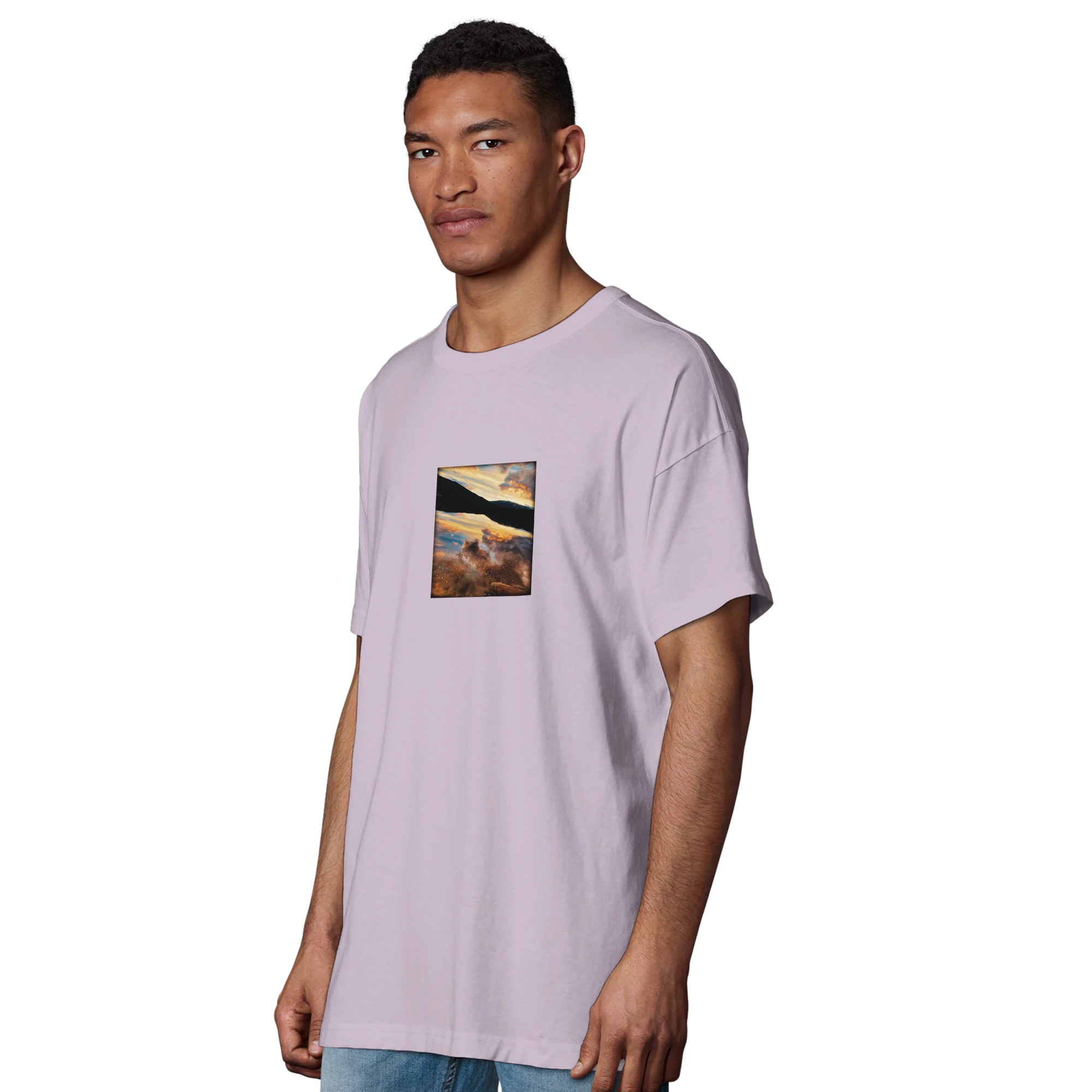 Compassion - "Cosmic Reflections" T-shirt lilak S 33