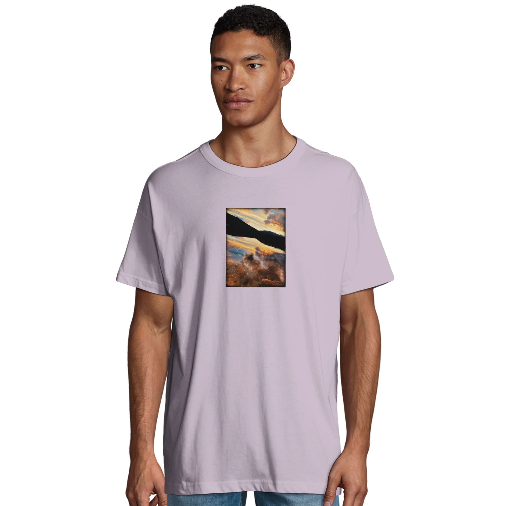 Compassion - "Cosmic Reflections" T-shirt lilak S 31