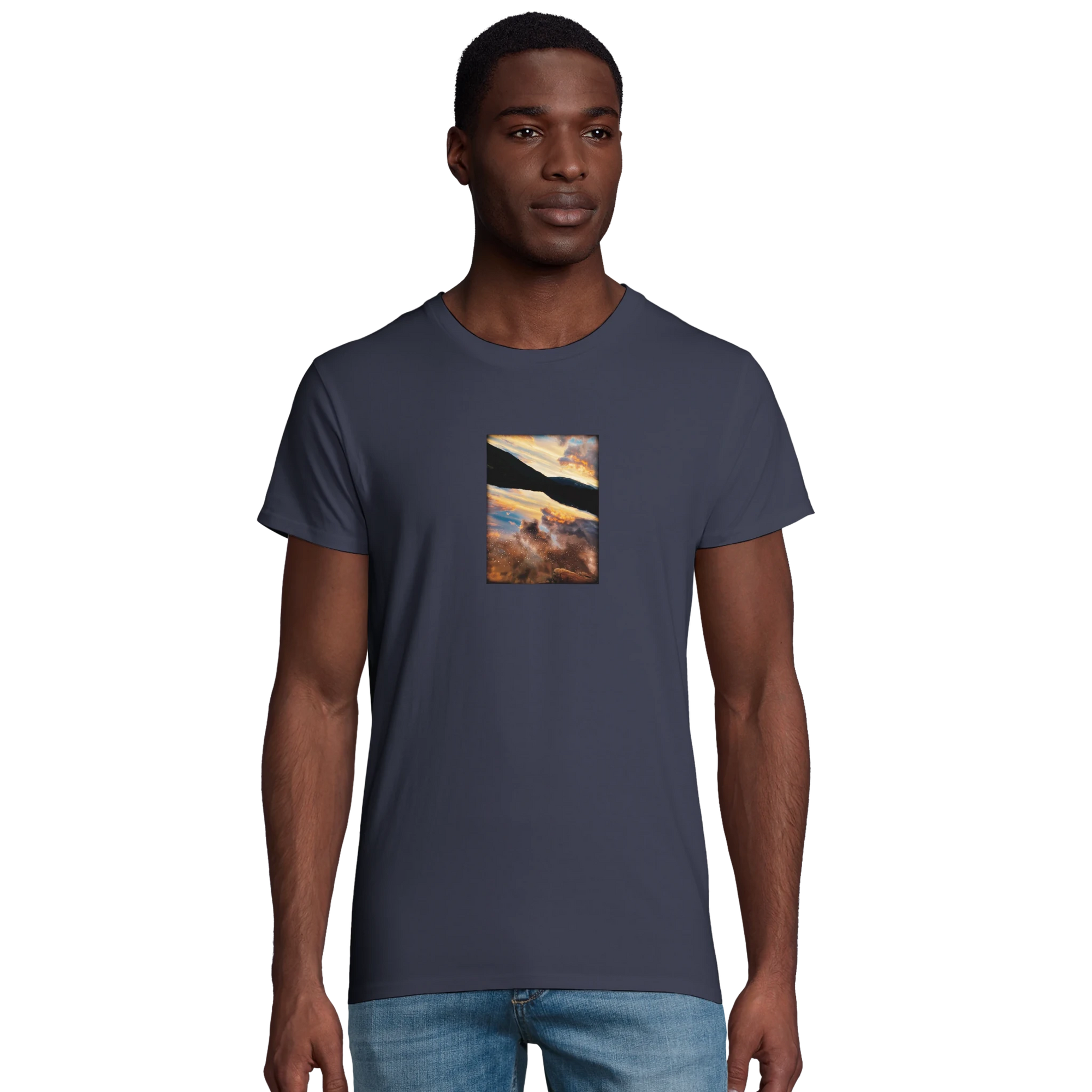 Compassion - "Cosmic Reflections" T-shirt mouse grey XS 19