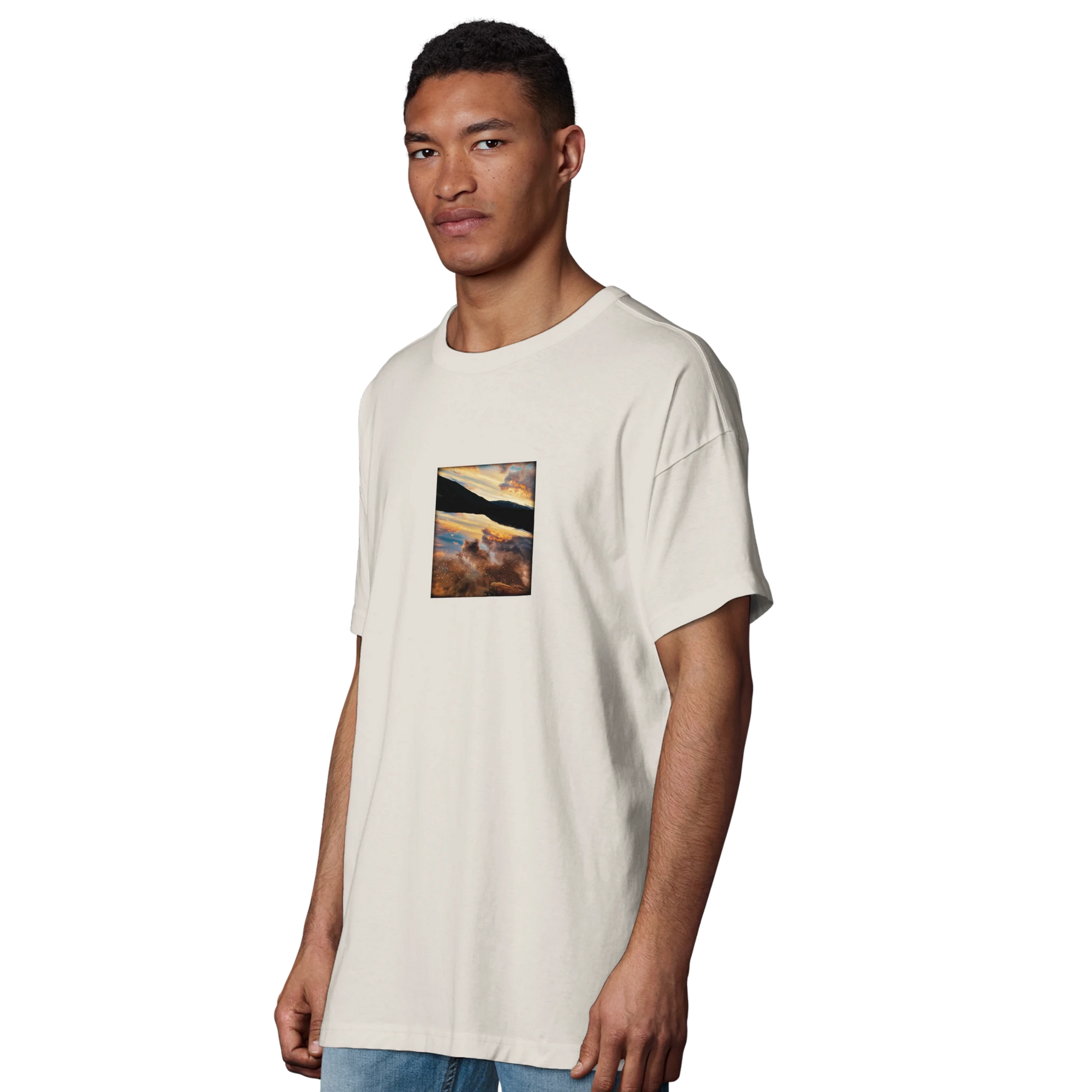 Compassion - "Cosmic Reflections" T-shirt Off White S 39