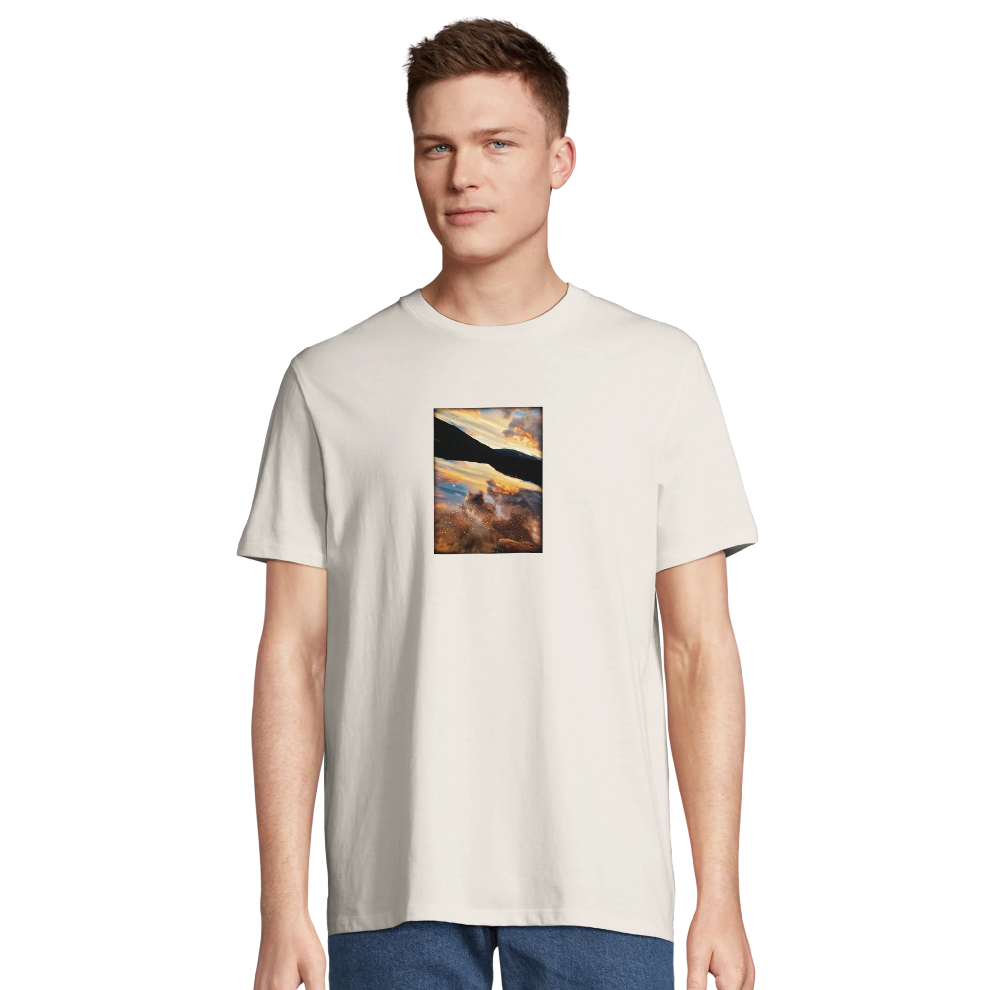 Compassion - "Cosmic Reflections" T-shirt Off White XS 25