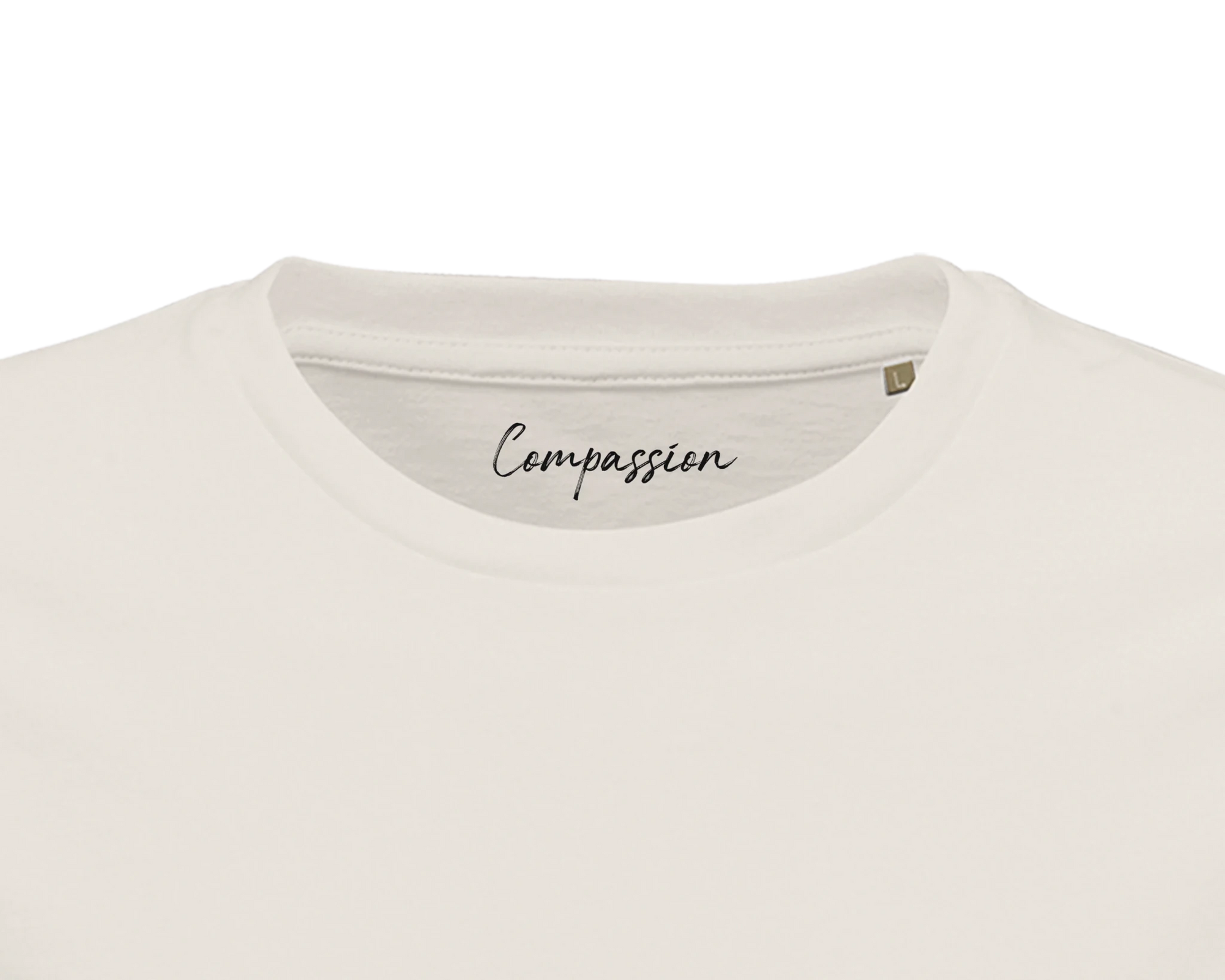 Compassion - "Cosmic Reflections" T-shirt Off White XS 11