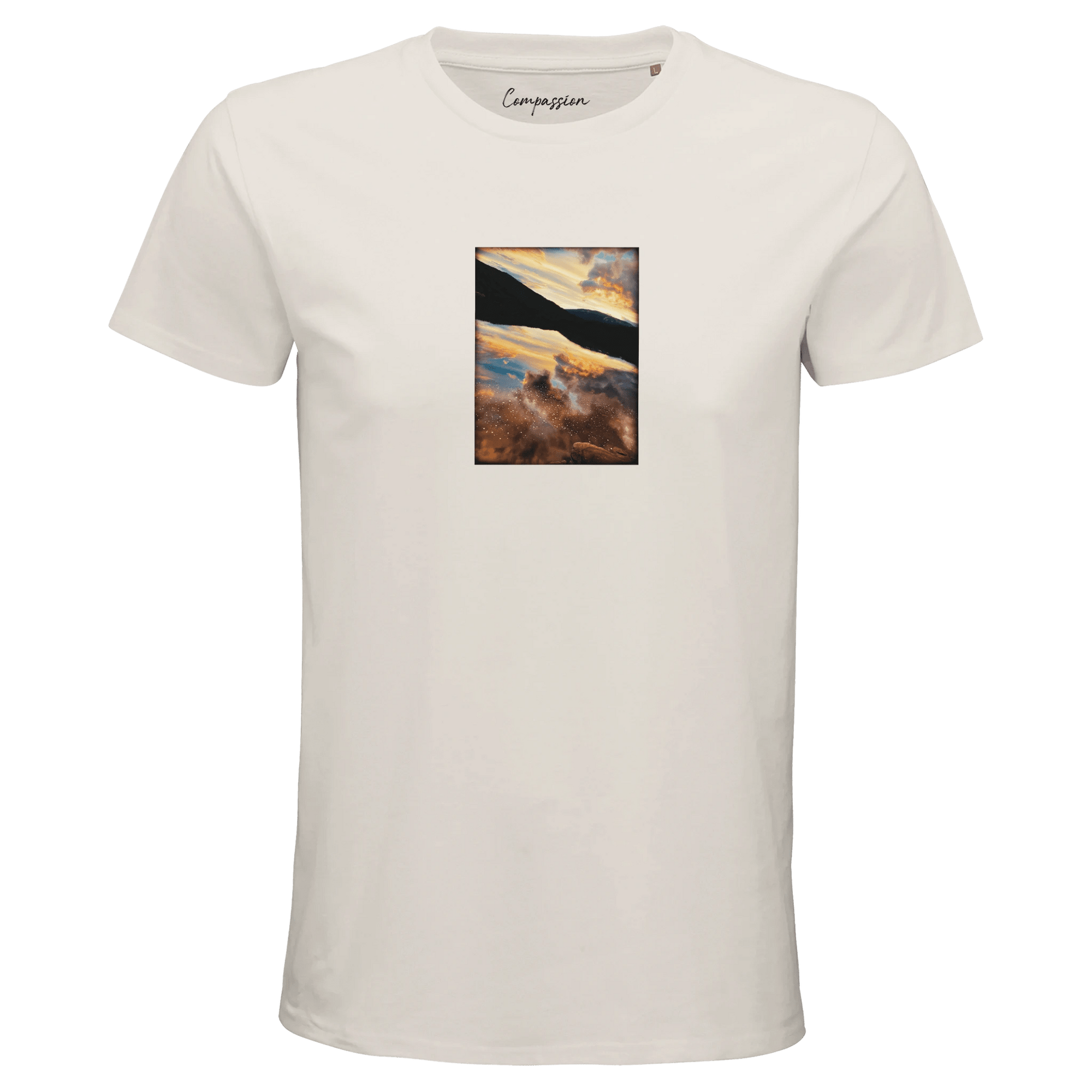 Compassion - "Cosmic Reflections" T-shirt Off White XS 10