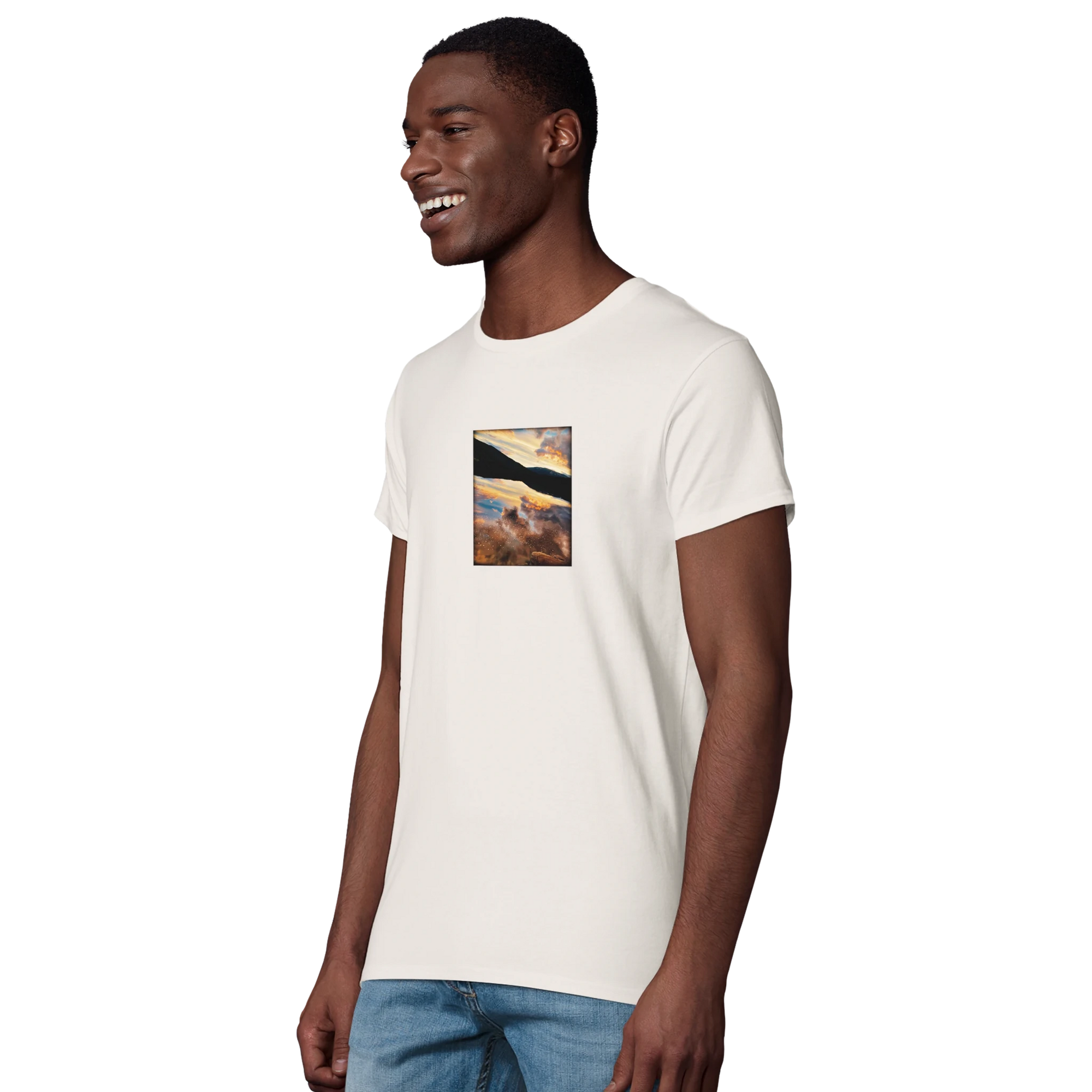 Compassion - "Cosmic Reflections" T-shirt Off White XS 15