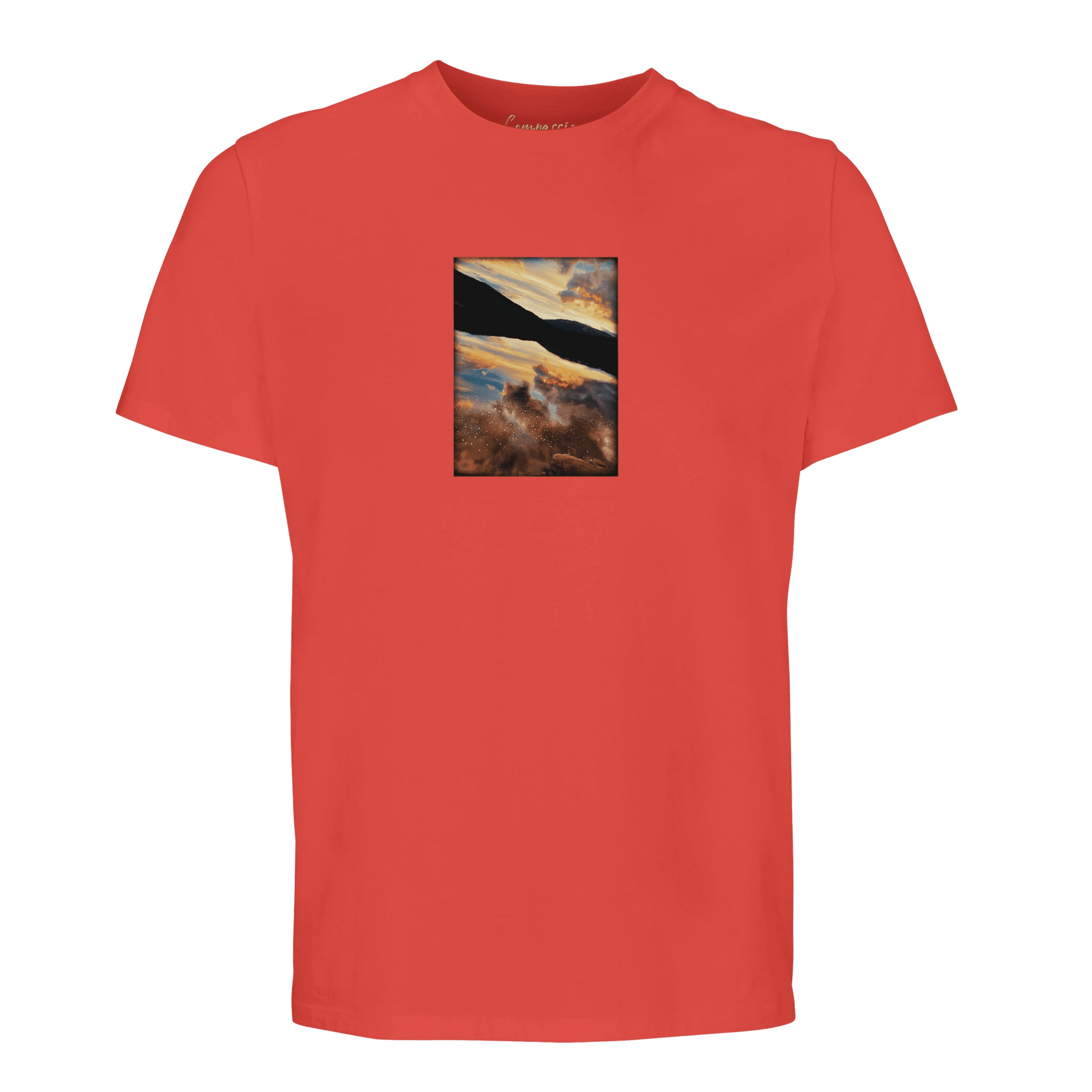 Compassion - "Cosmic Reflections" T-shirt pop orange XS 4