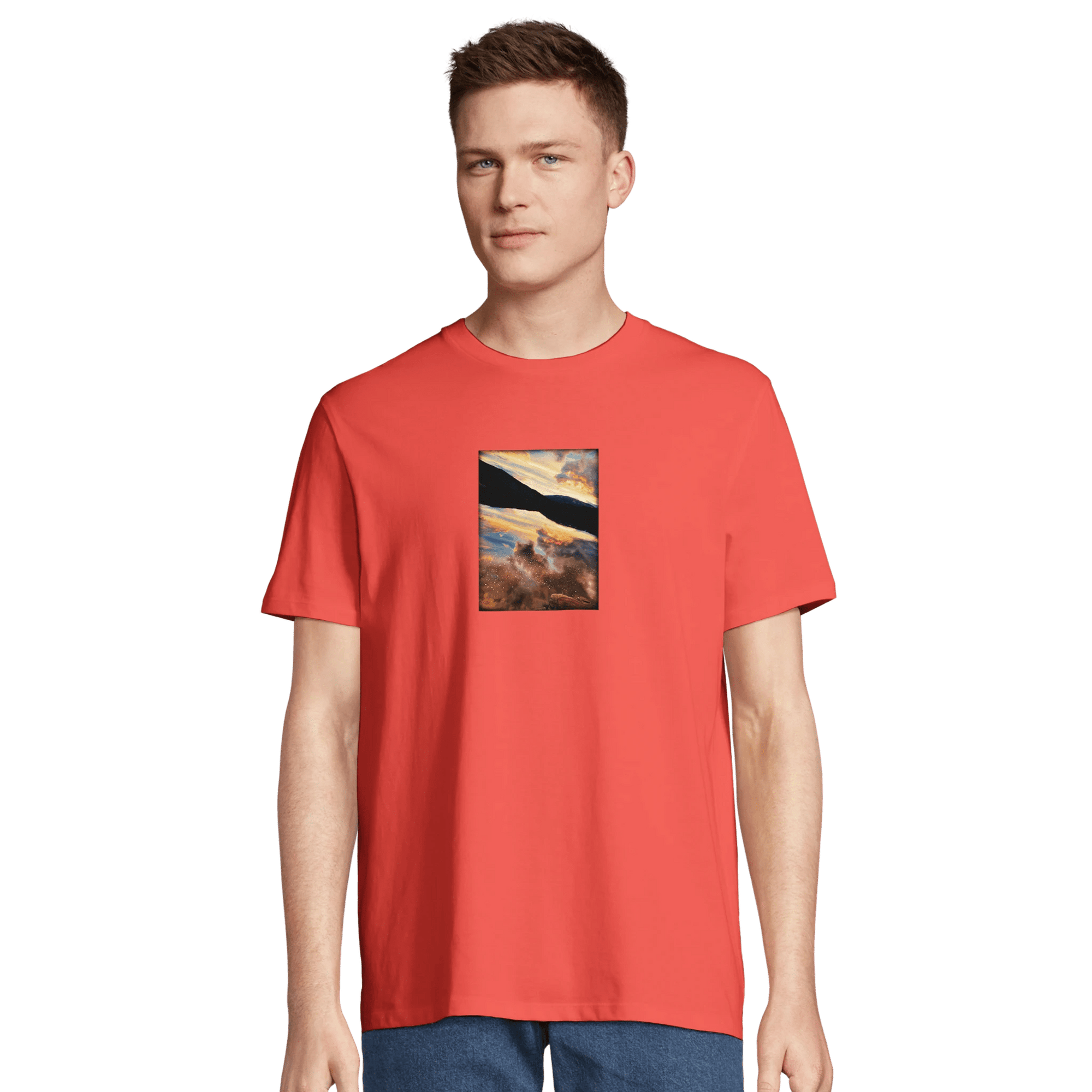 Compassion - "Cosmic Reflections" T-shirt pop orange XS 7