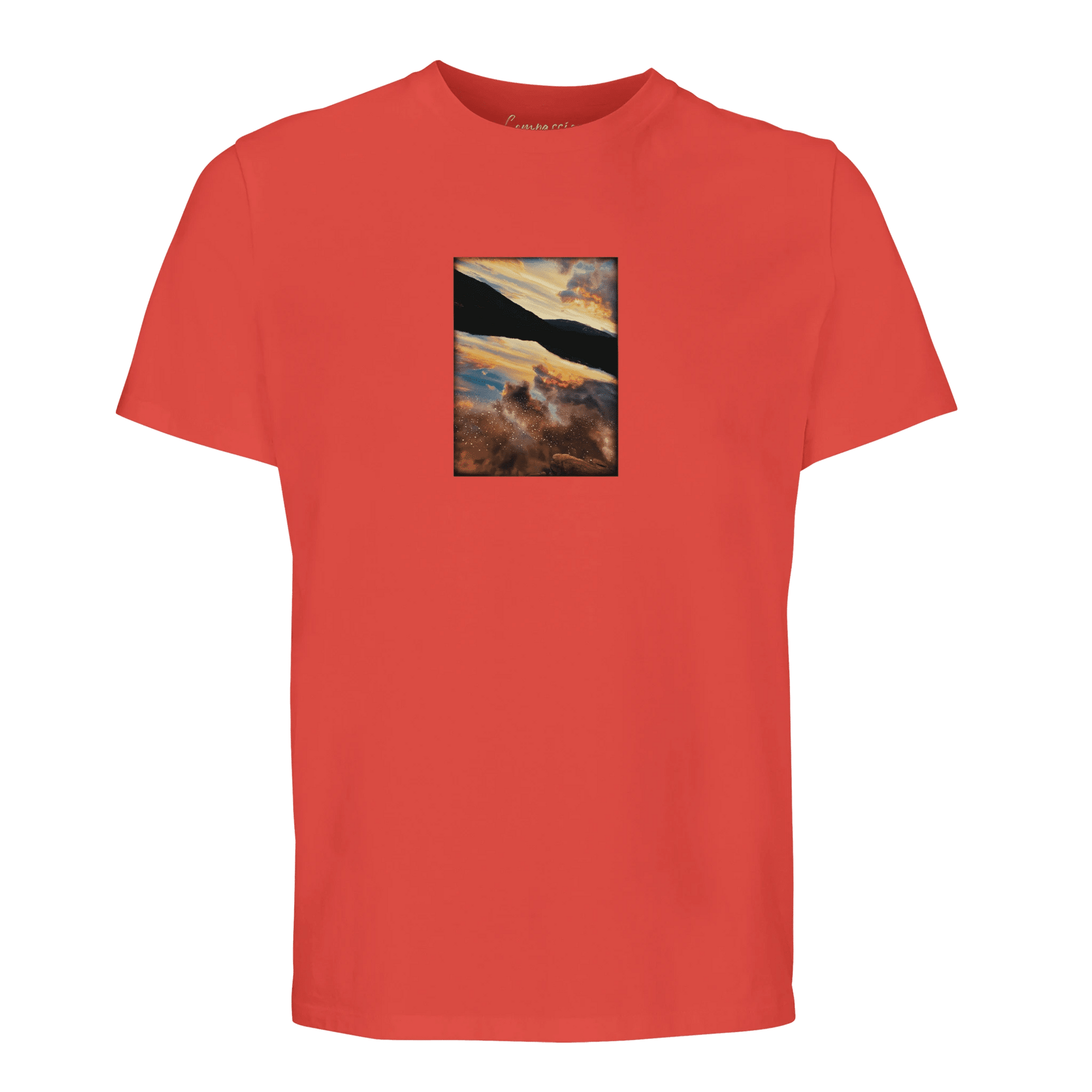 Compassion - "Cosmic Reflections" T-shirt pop orange XS 1