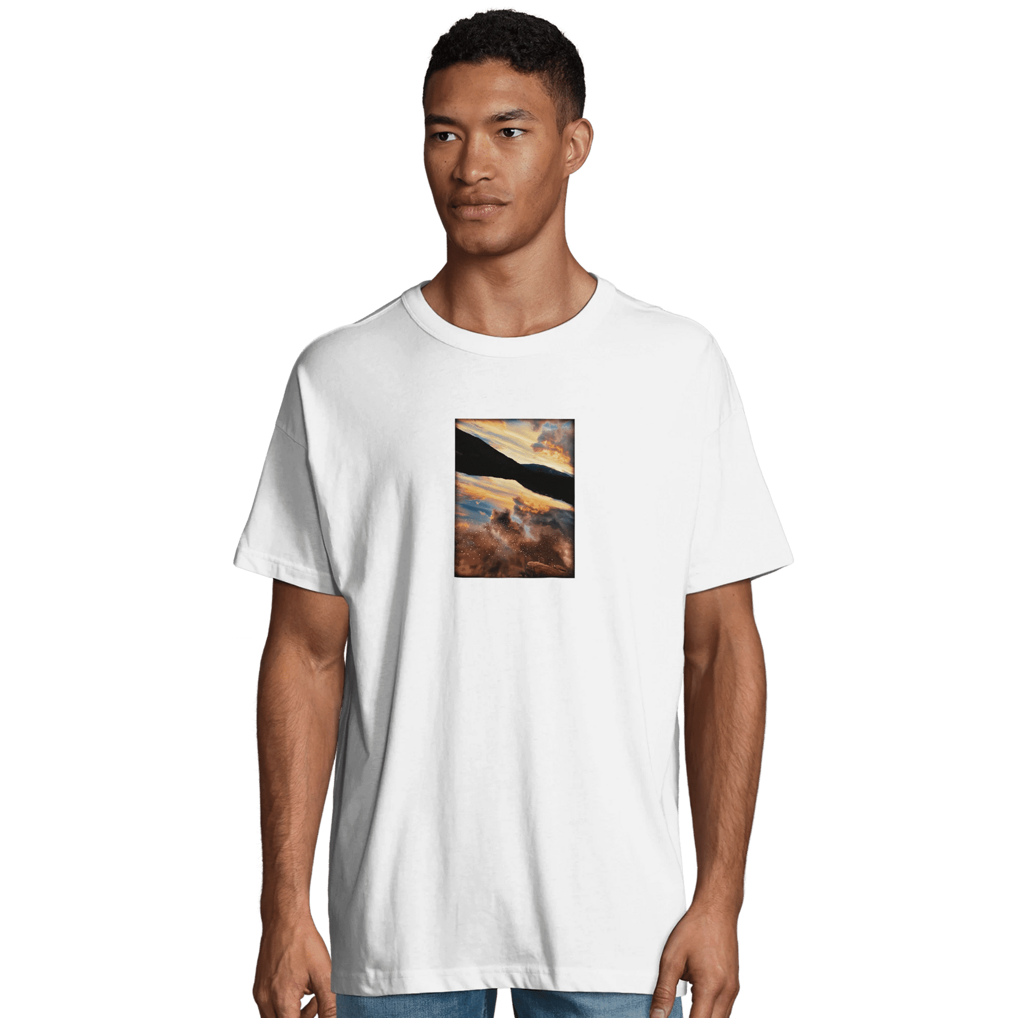 Compassion - "Cosmic Reflections" T-shirt White S 7