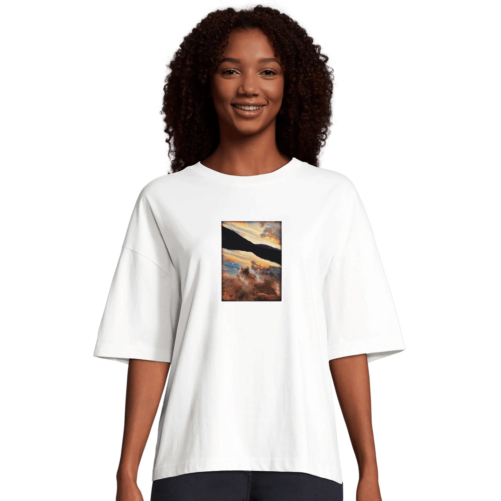 Compassion - "Cosmic Reflections" T-shirt White XS 7