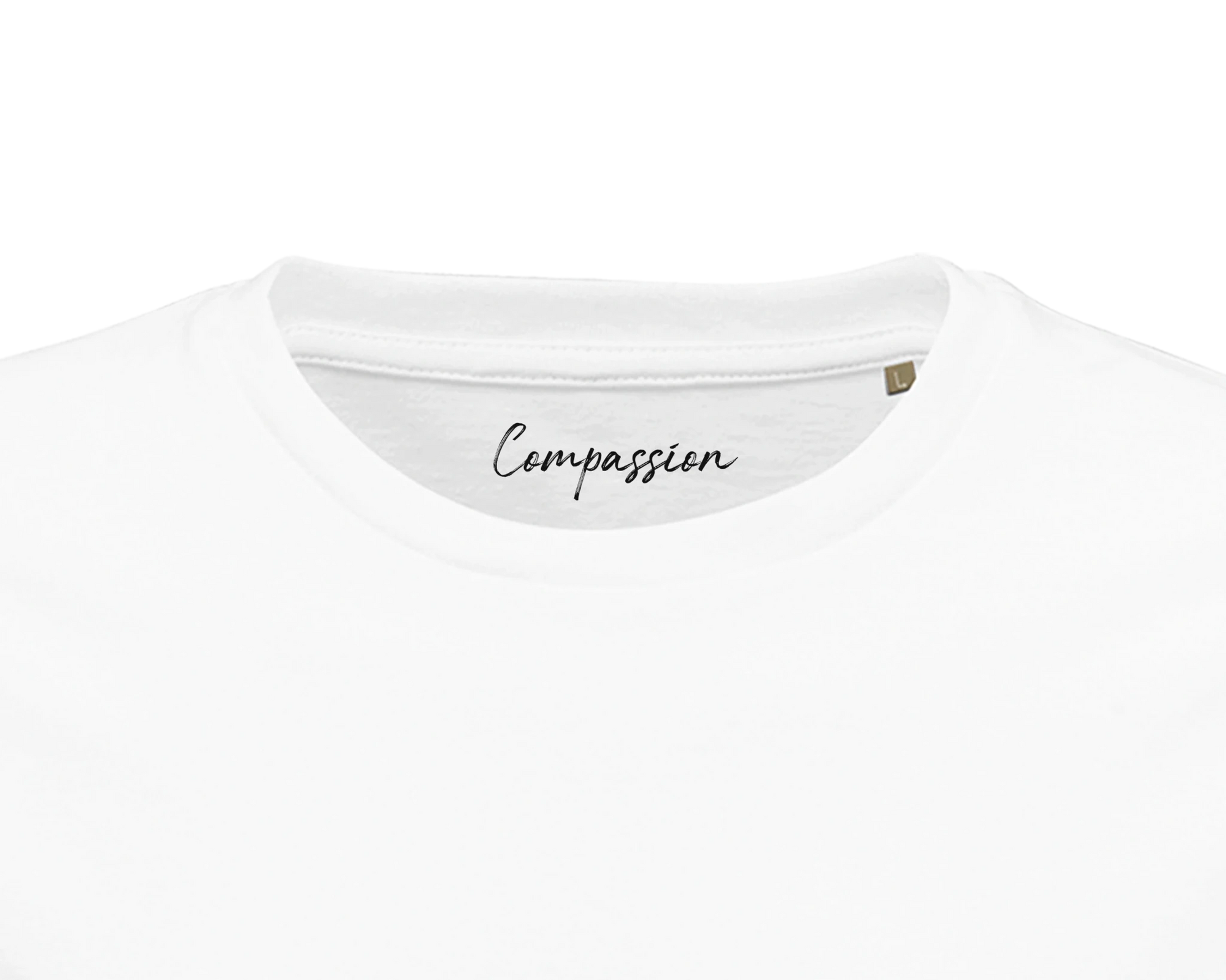 Compassion - "Cosmic Reflections" T-shirt White XS 35