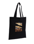 Compassion - "Cosmic Reflections" Tote Bag Black 4