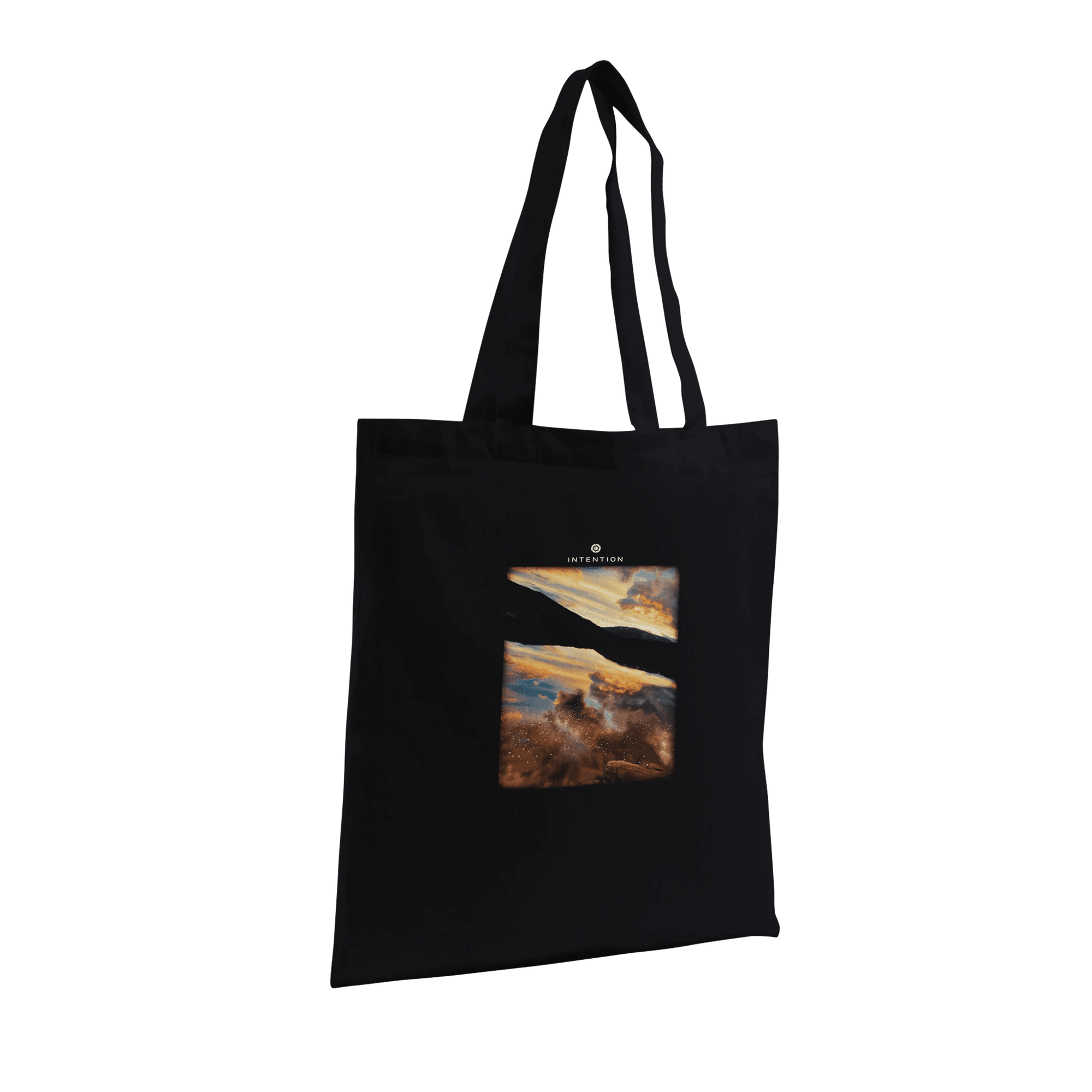 Compassion - "Cosmic Reflections" Tote Bag Black 4