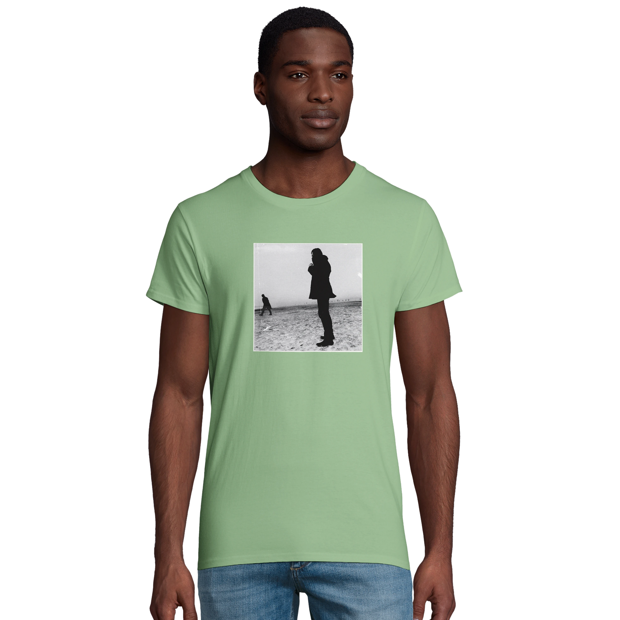 Compassion - "The Space We Share" T-shirt apple green 4