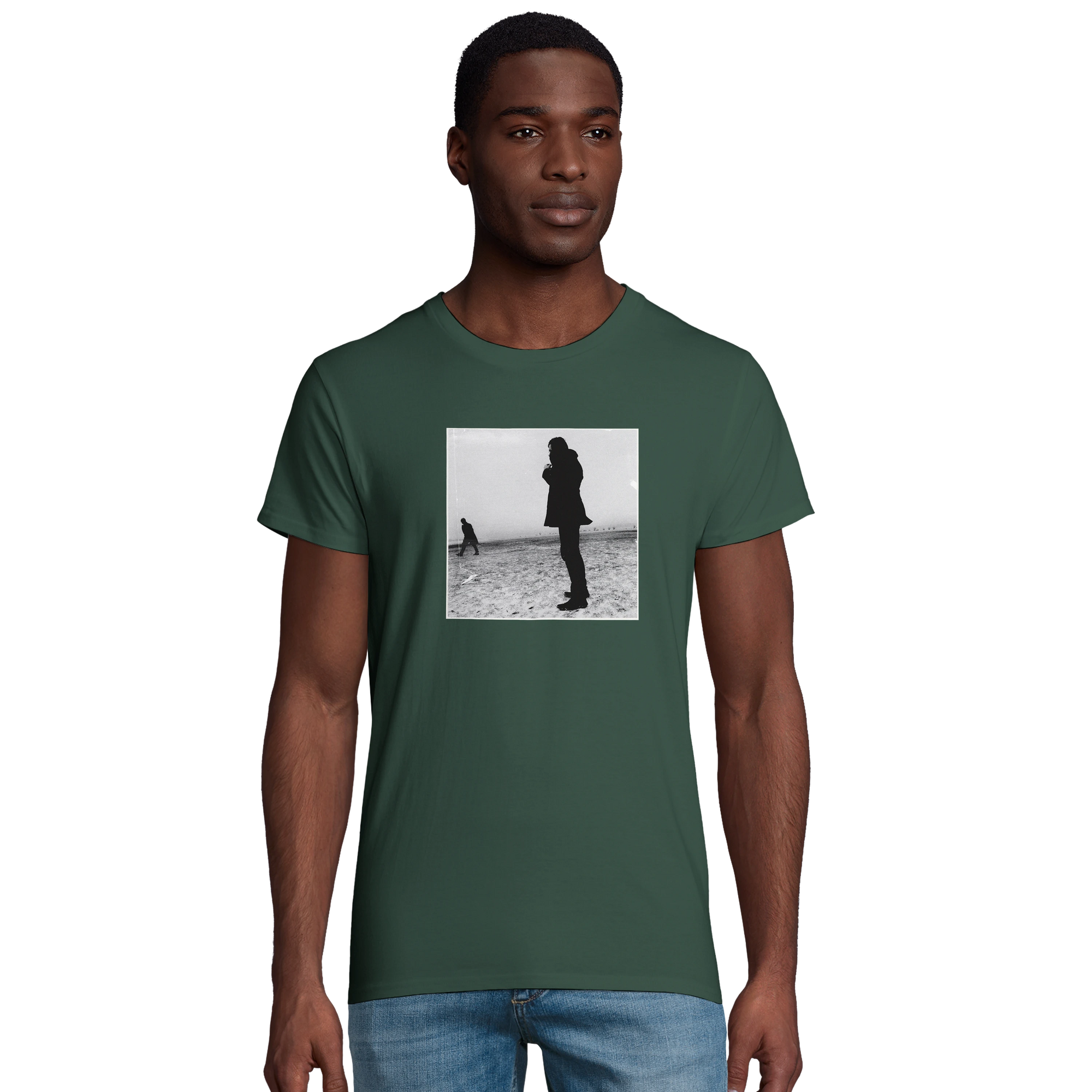 Compassion - "The Space We Share" T-shirt Bottle Green 4