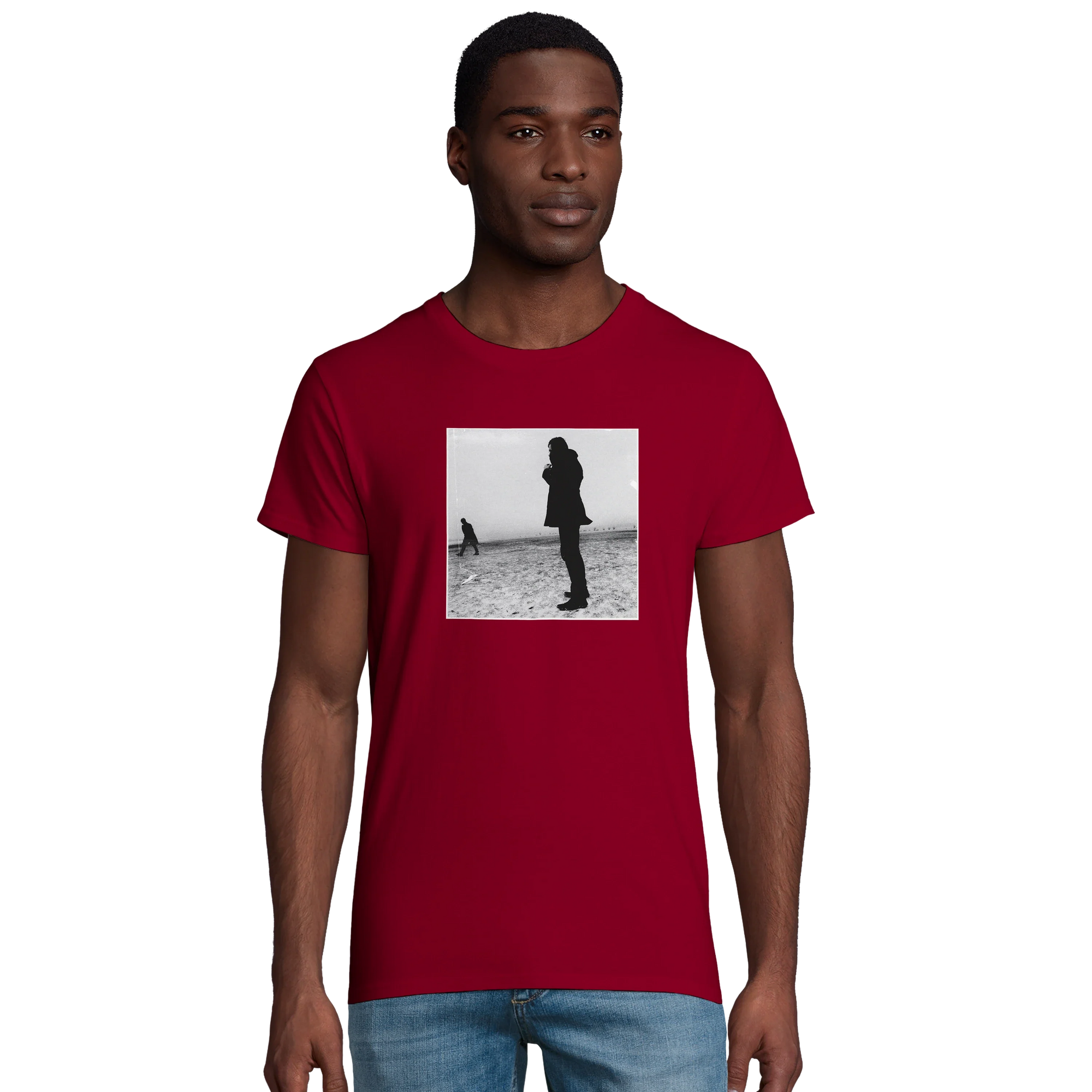 Compassion - "The Space We Share" T-shirt Burgundy 4