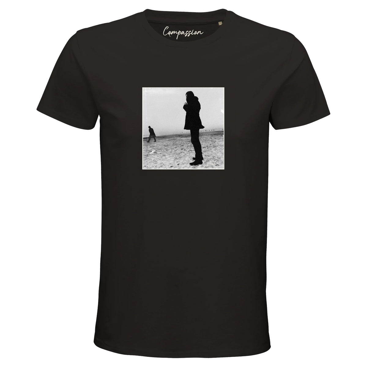Compassion - "The Space We Share" T-shirt Deep Black 1