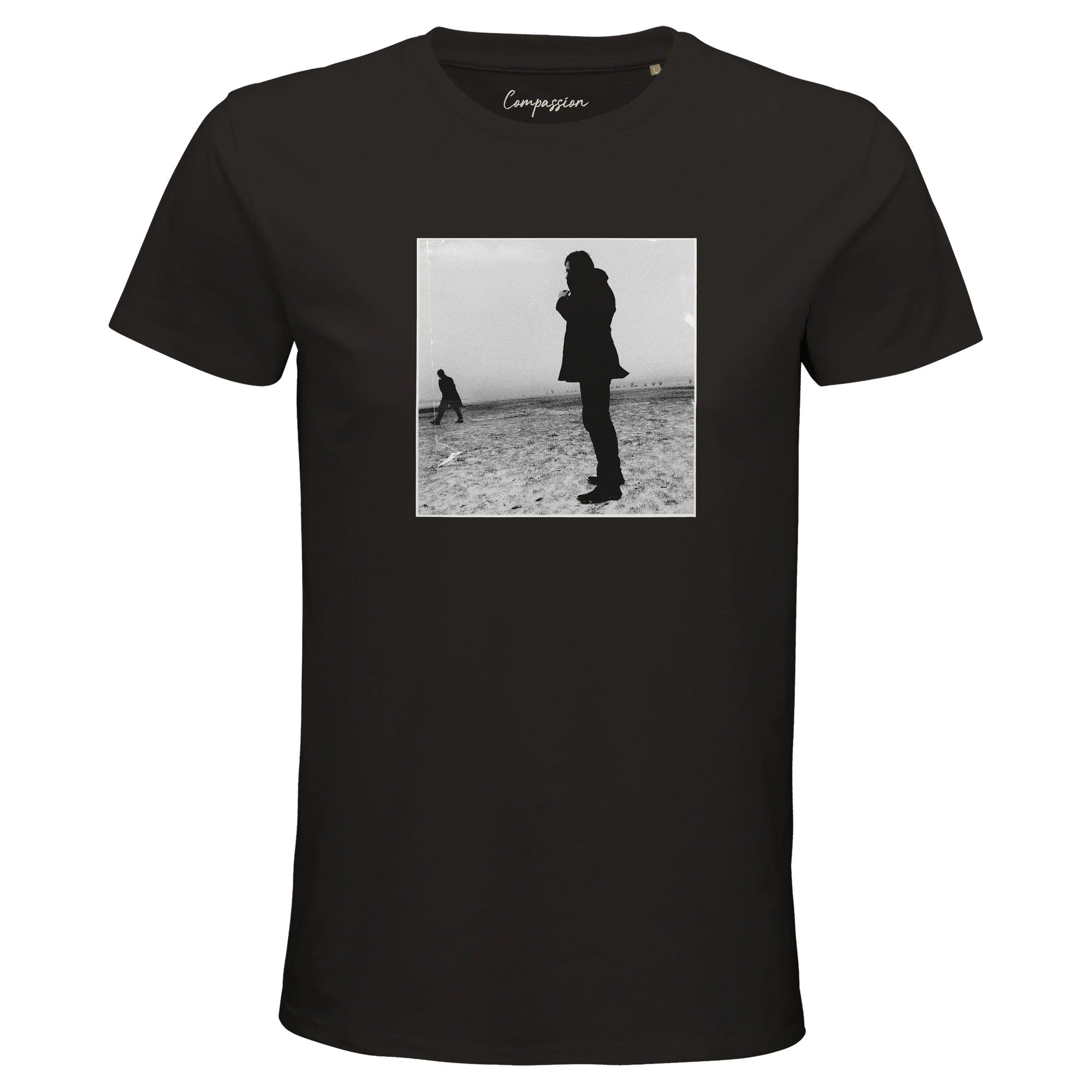 Compassion - "The Space We Share" T-shirt Deep Black 1