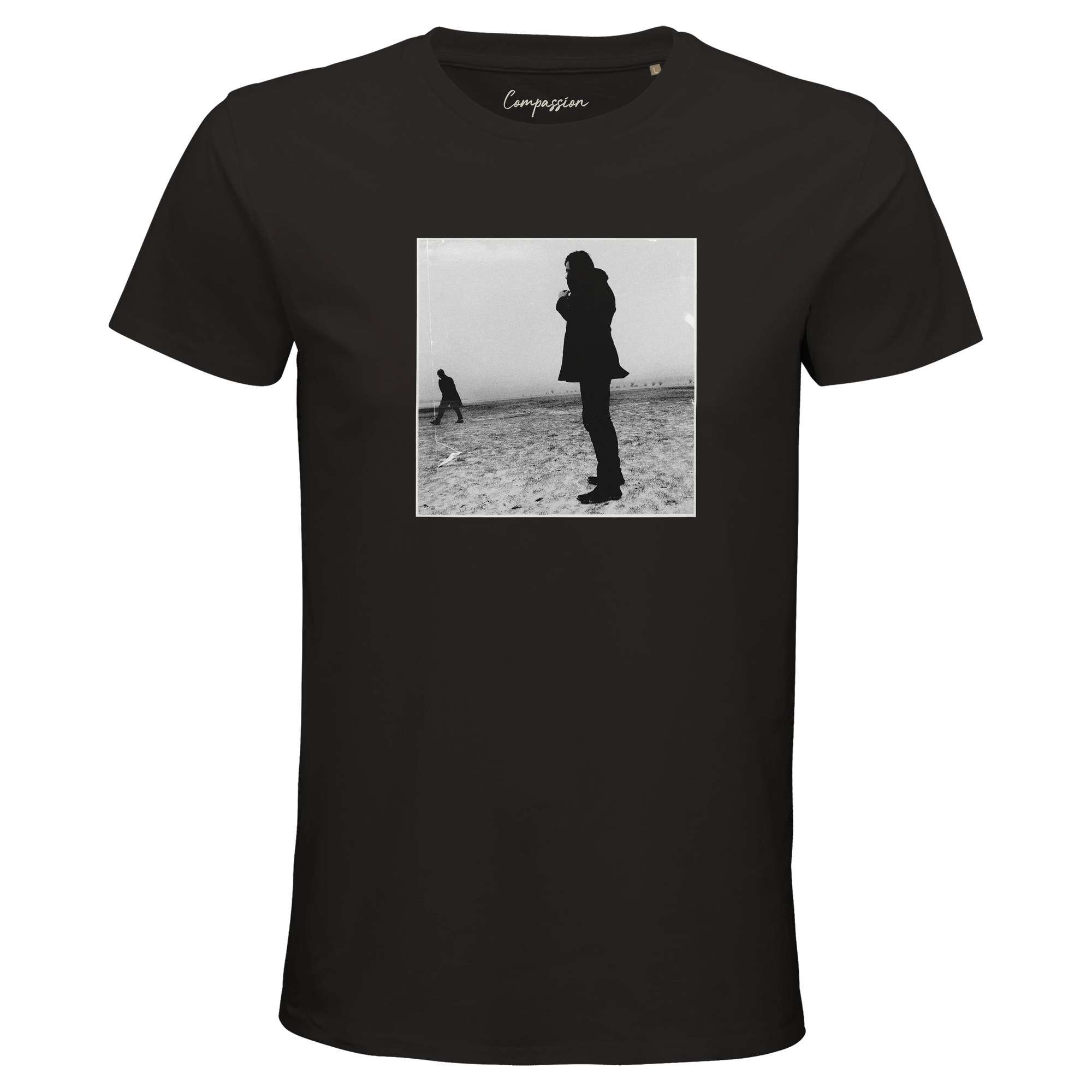 Compassion - "The Space We Share" T-shirt Deep Black 1