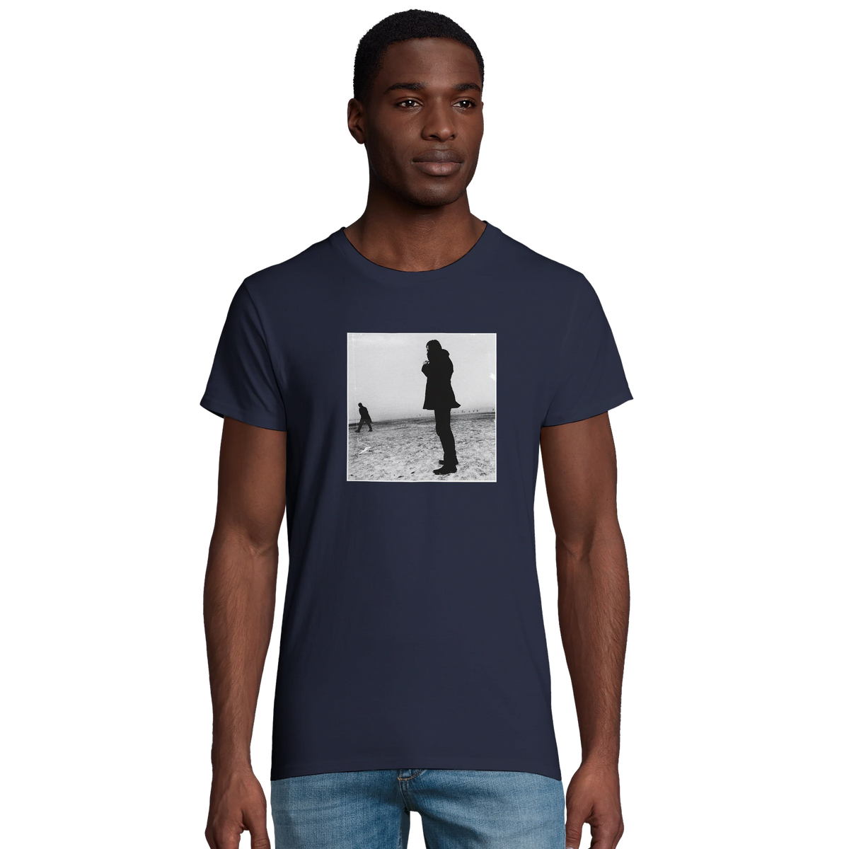 Compassion - "The Space We Share" T-shirt French Navy 4