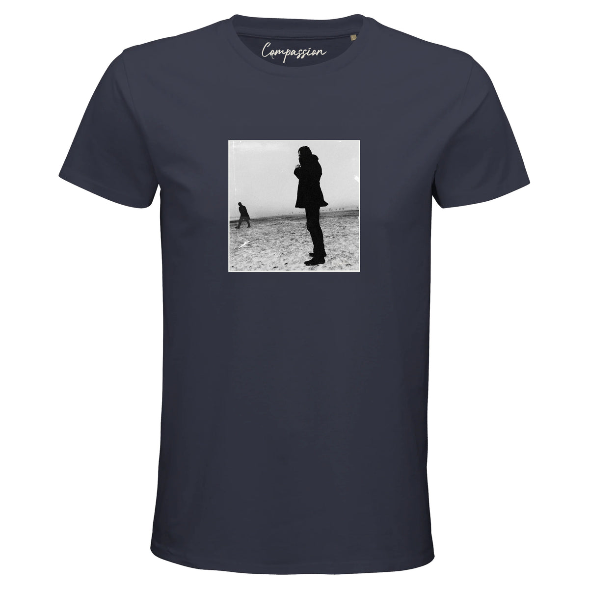 Compassion - "The Space We Share" T-shirt mouse grey 1