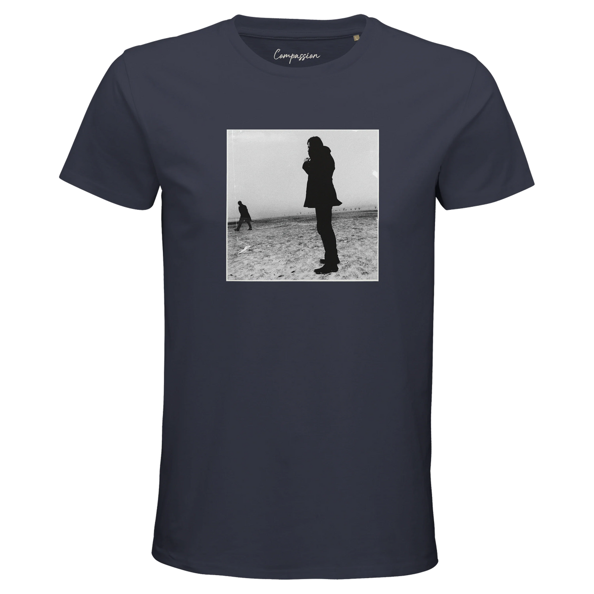 Compassion - "The Space We Share" T-shirt mouse grey 1