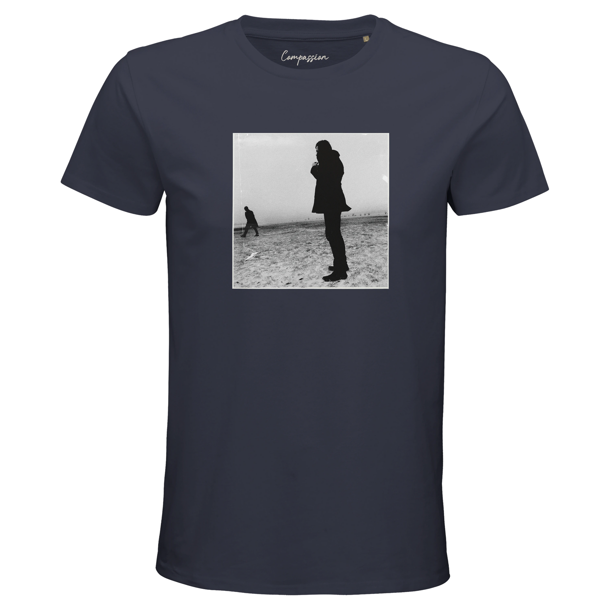 Compassion - "The Space We Share" T-shirt mouse grey 1