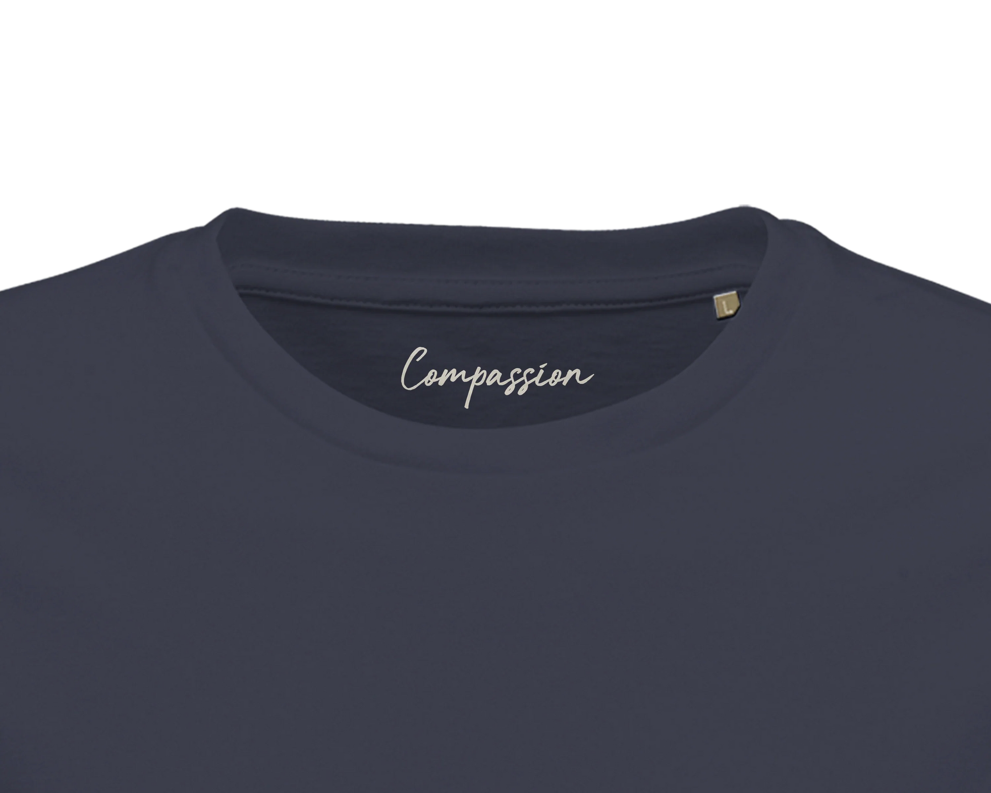 Compassion - "The Space We Share" T-shirt mouse grey 2