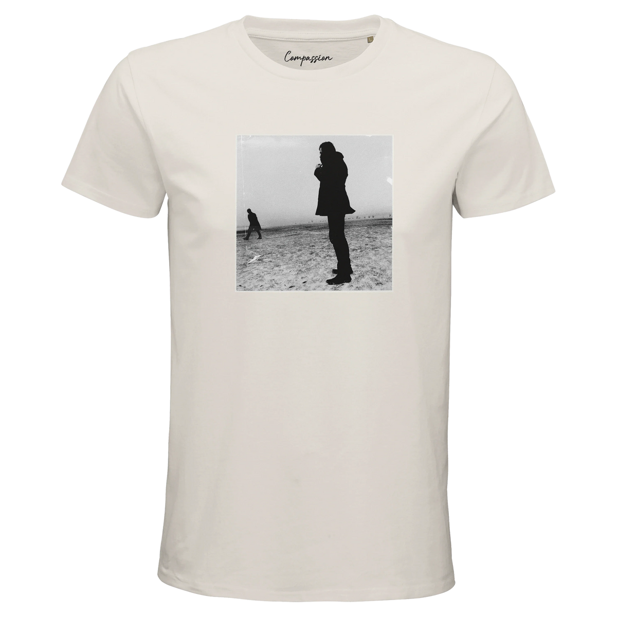 Compassion - "The Space We Share" T-shirt Off White 1