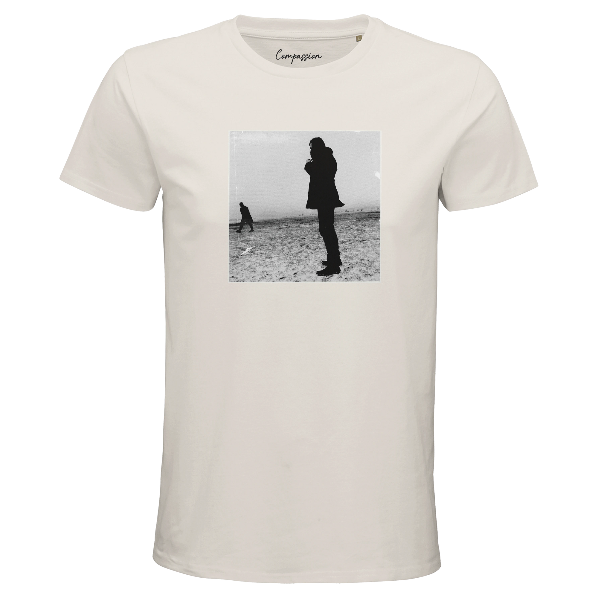 Compassion - "The Space We Share" T-shirt Off White 1