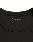 Compassion - "The Space We Share" T-shirt Deep Black 2
