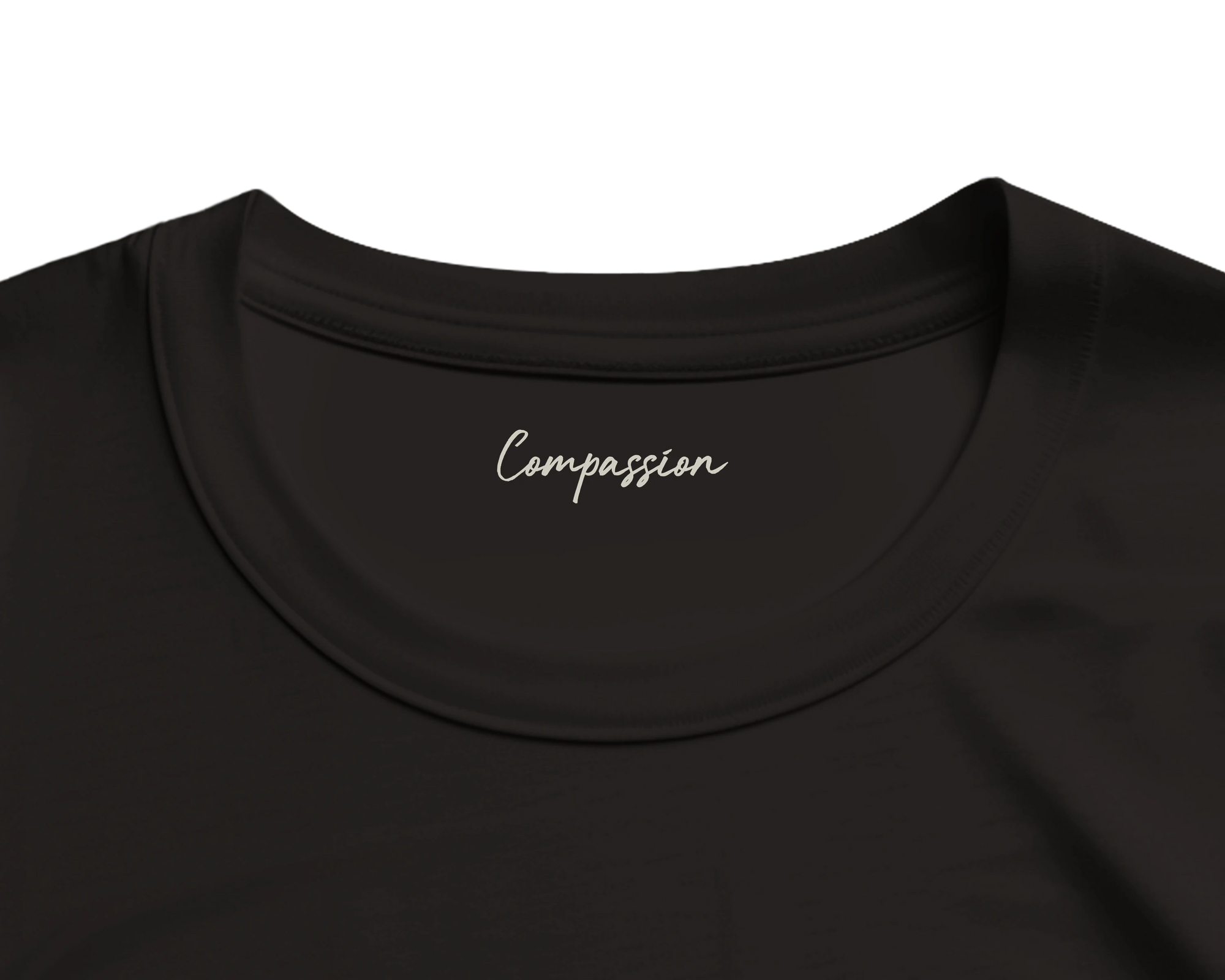 Compassion - "The Space We Share" T-shirt Deep Black 2