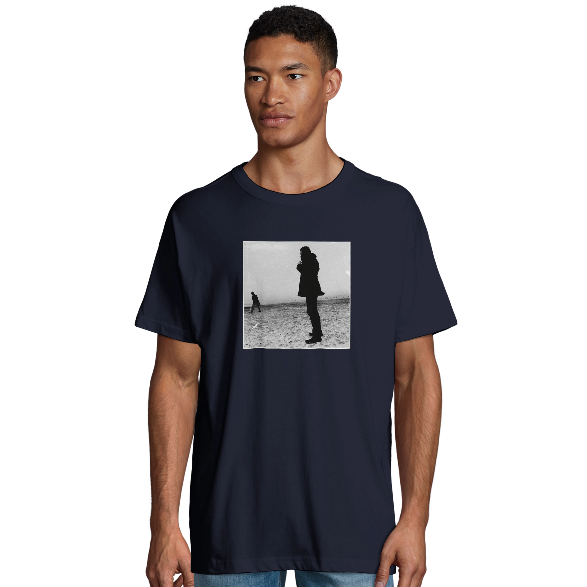 Compassion - "The Space We Share" T-shirt French Navy 4