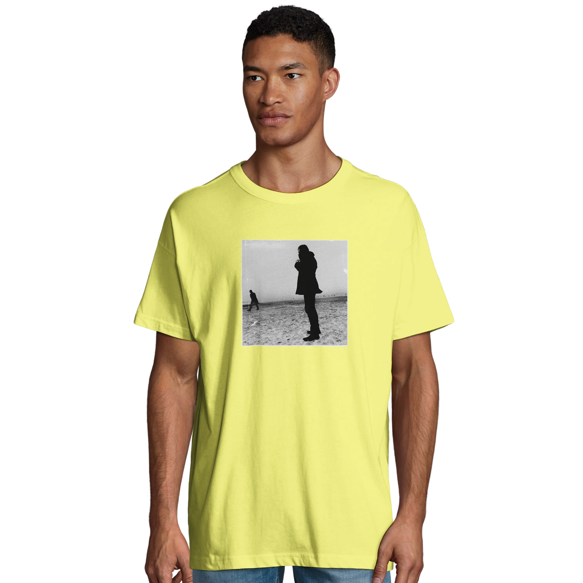 Compassion - "The Space We Share" T-shirt Light Yellow 4