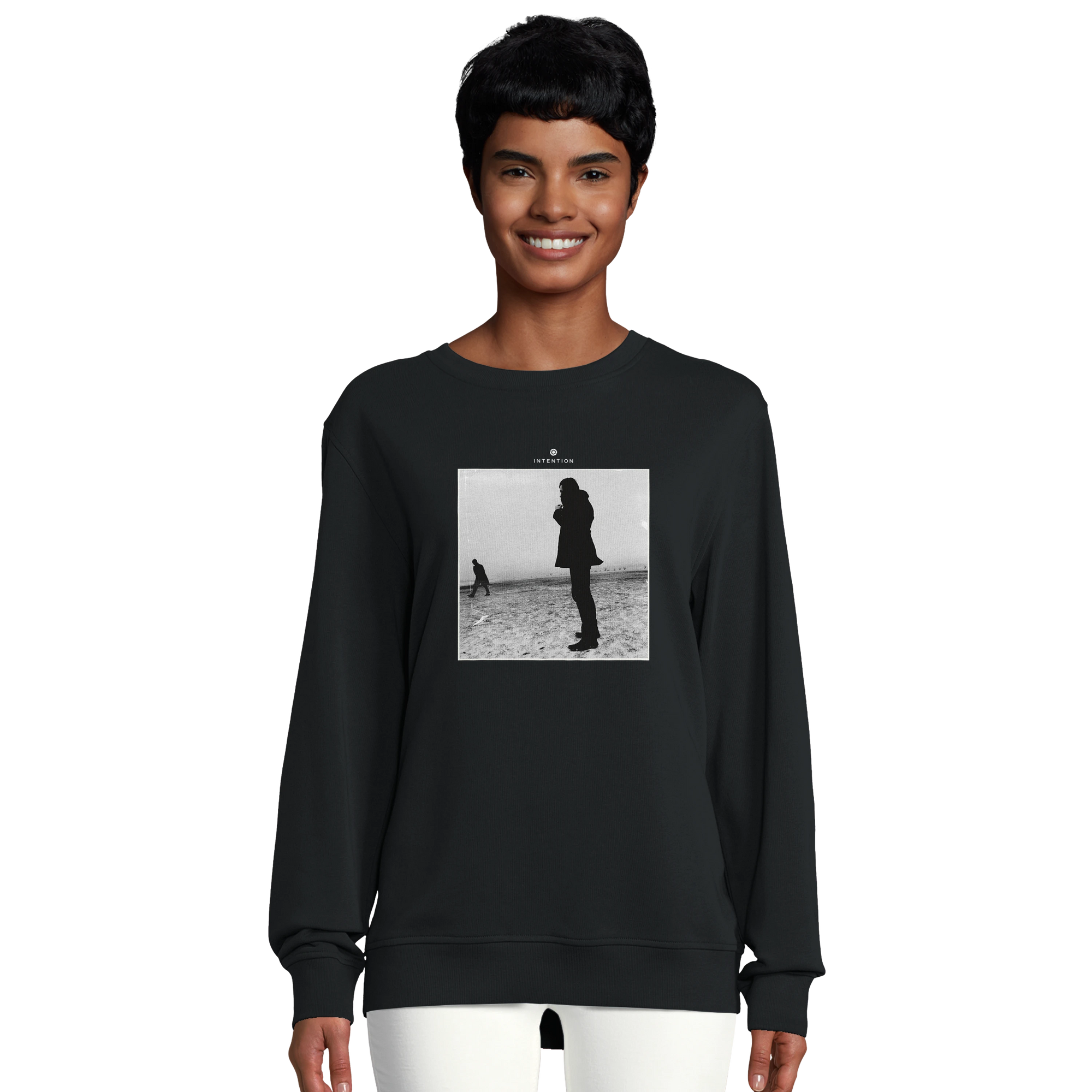 Compassion - "The Space We Share" Sweatshirt Black 5