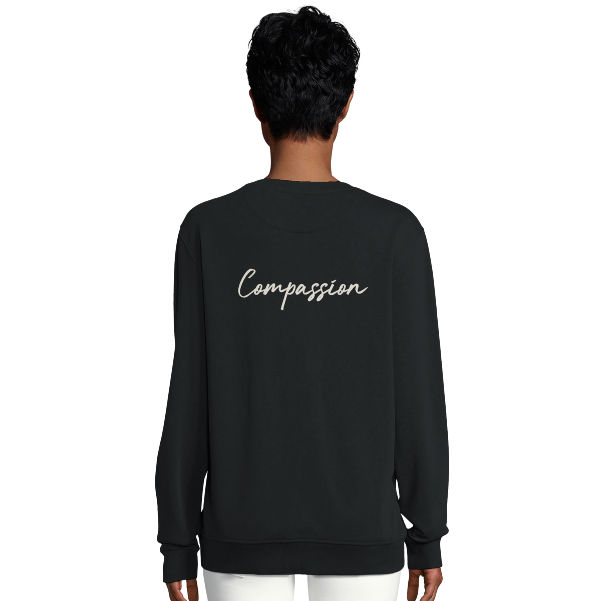 Compassion - "The Space We Share" Sweatshirt Black 6