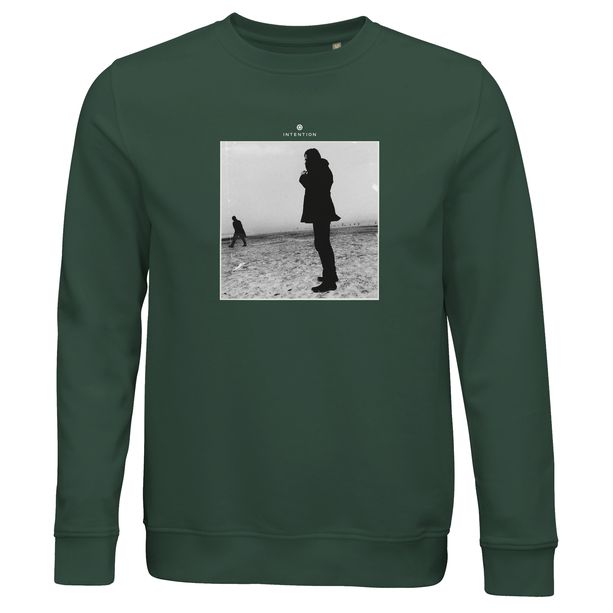 Compassion - "The Space We Share" Sweatshirt Bottle Green 1