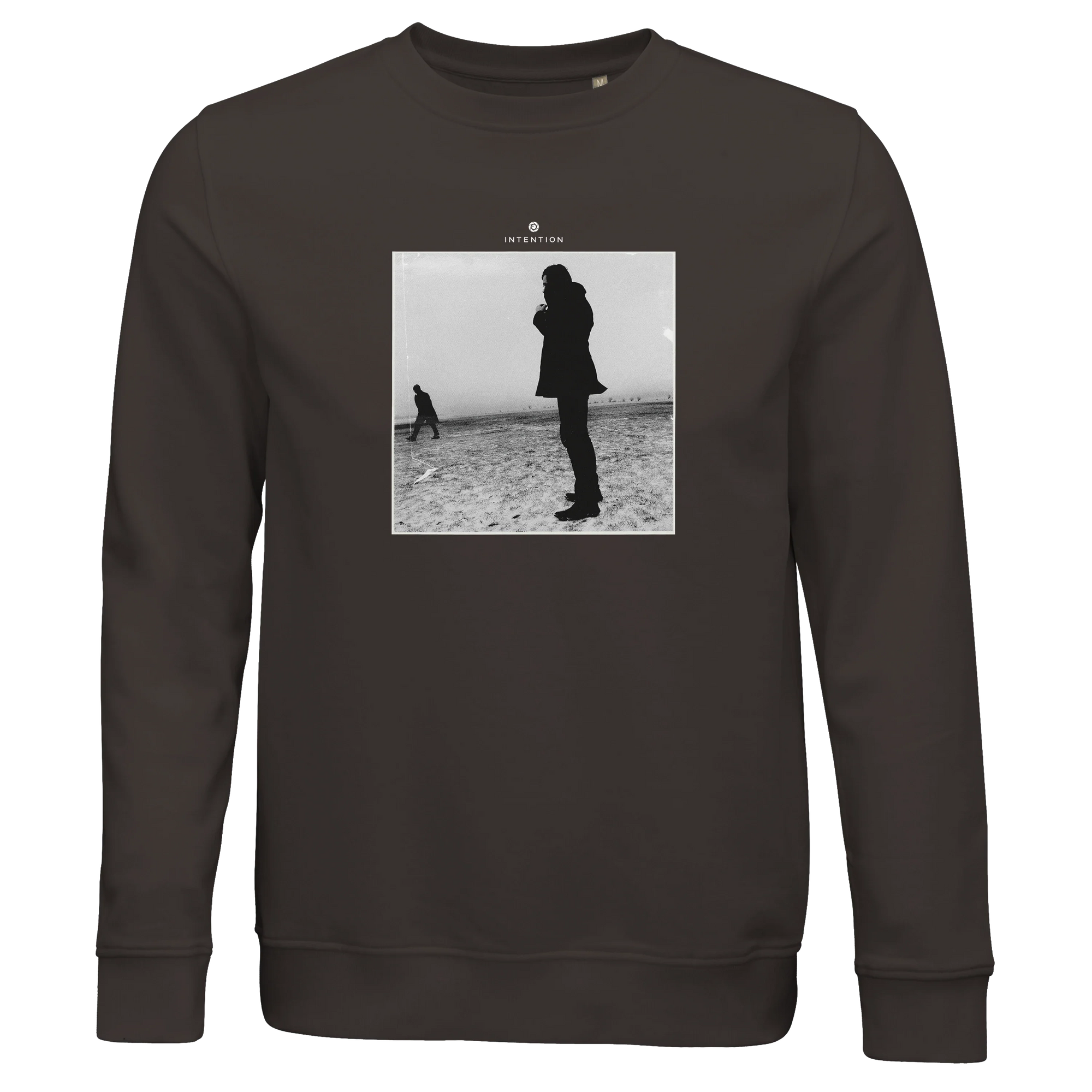 Compassion - "The Space We Share" Sweatshirt deep charcoal grey 1