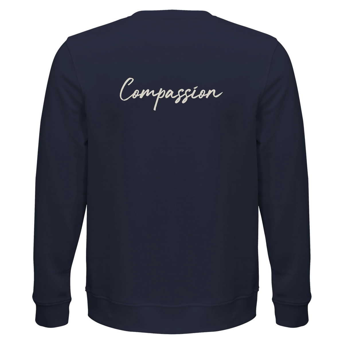 Compassion - "The Space We Share" Sweatshirt French Navy 2